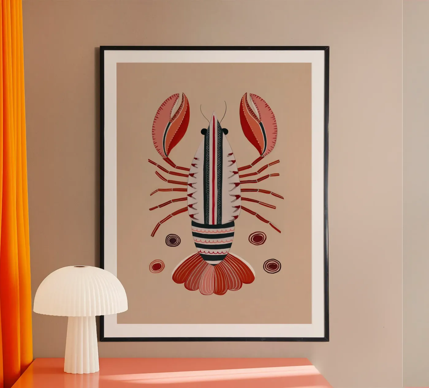 Lobster poster da Nadjaa