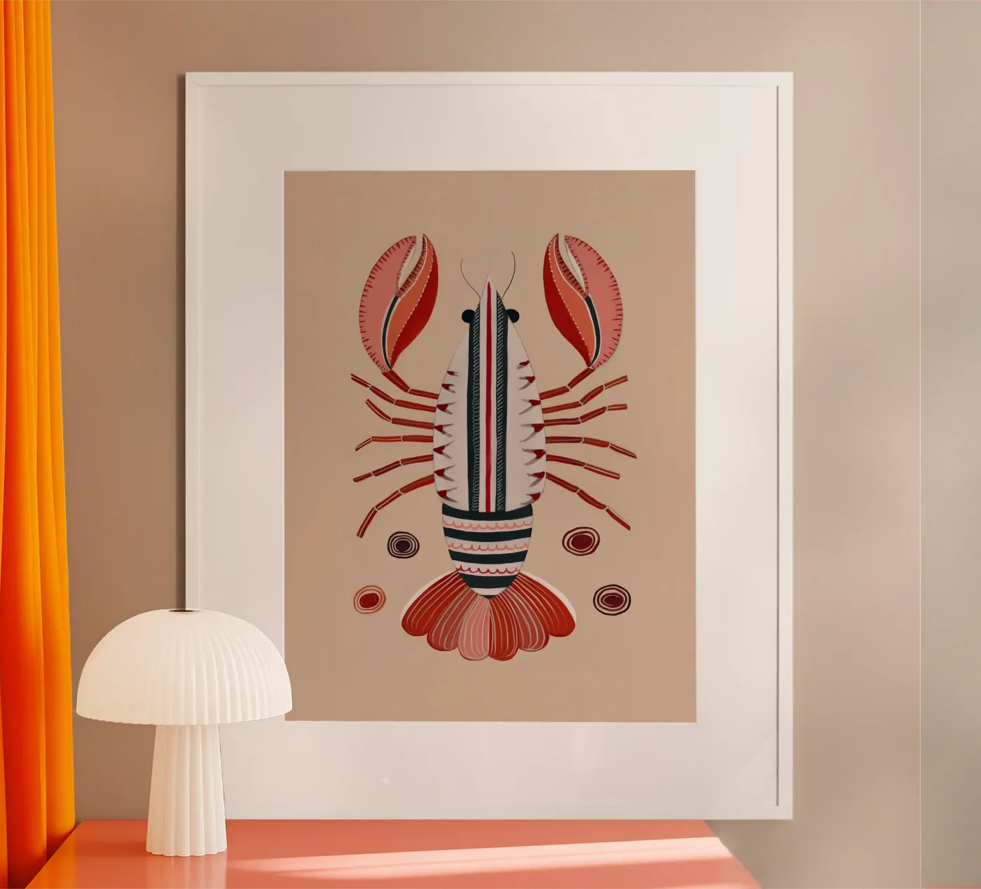 Lobster poster da Nadjaa