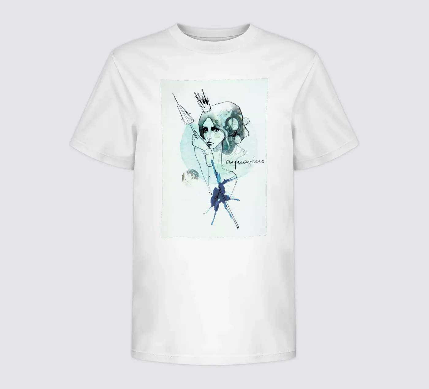 Wassermann t-shirt bambini da Ekaterina Koroleva