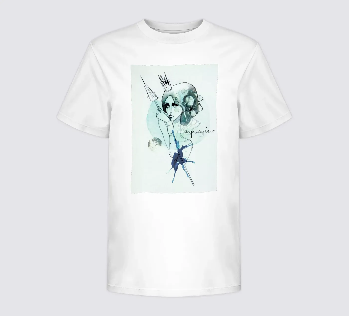 Wassermann t-shirt bambini da Ekaterina Koroleva