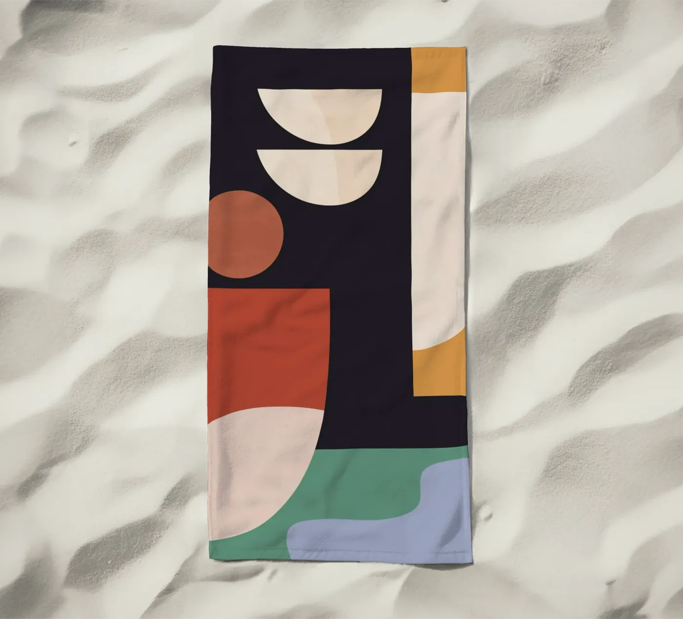 Forme astratte 03 telo mare da ThingDesign