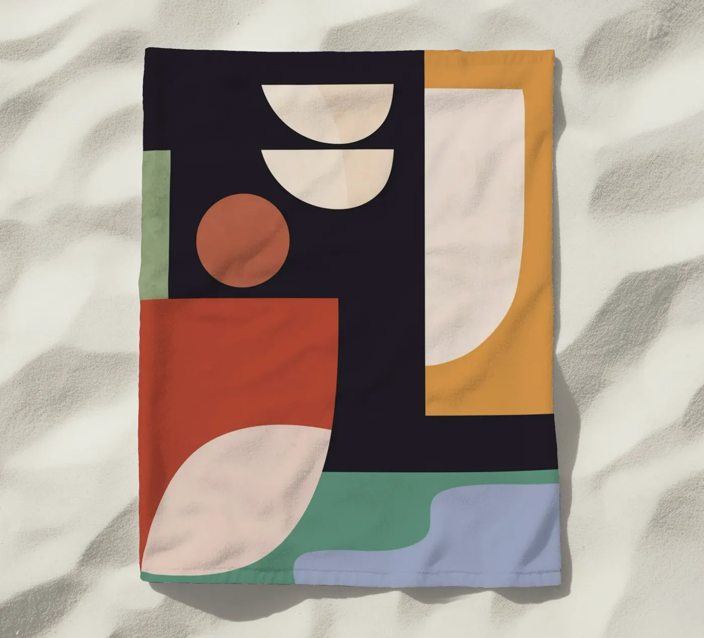 Forme astratte 03 telo mare da ThingDesign