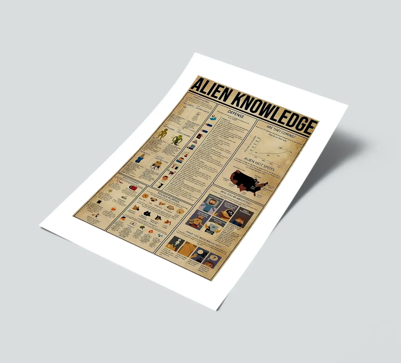 Alien Knowledge sticker sheet by Maritiknowled