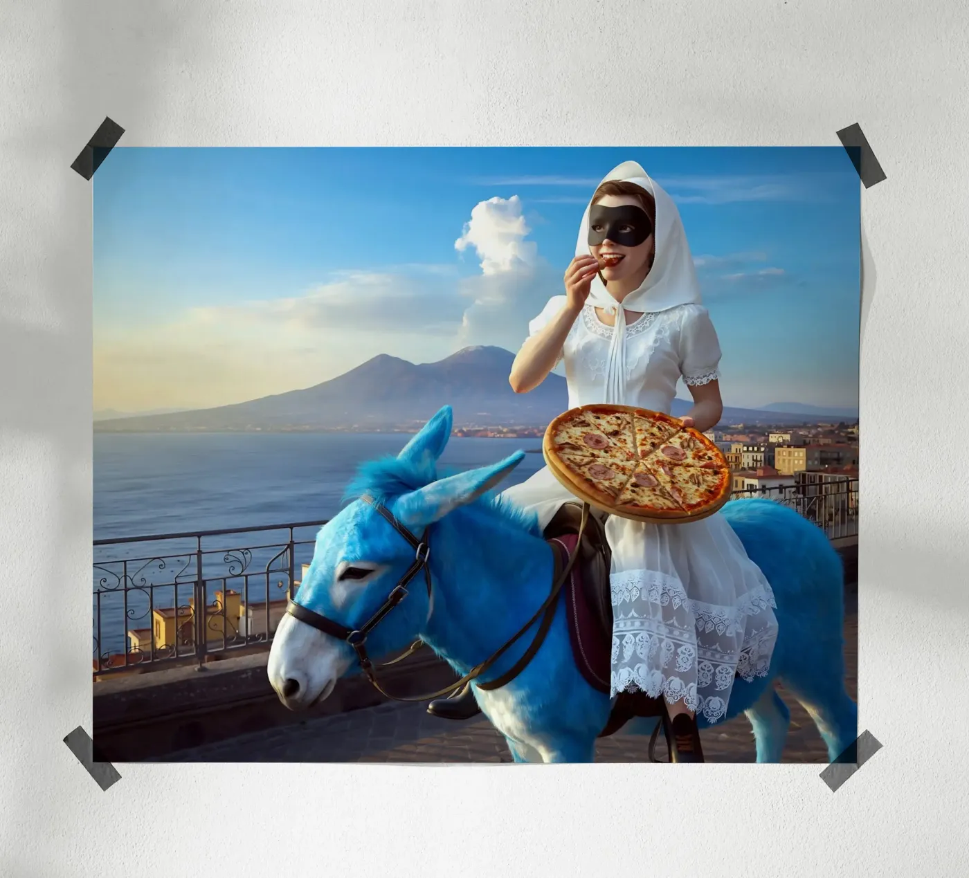 Neapel Poster von Piccola Serenata