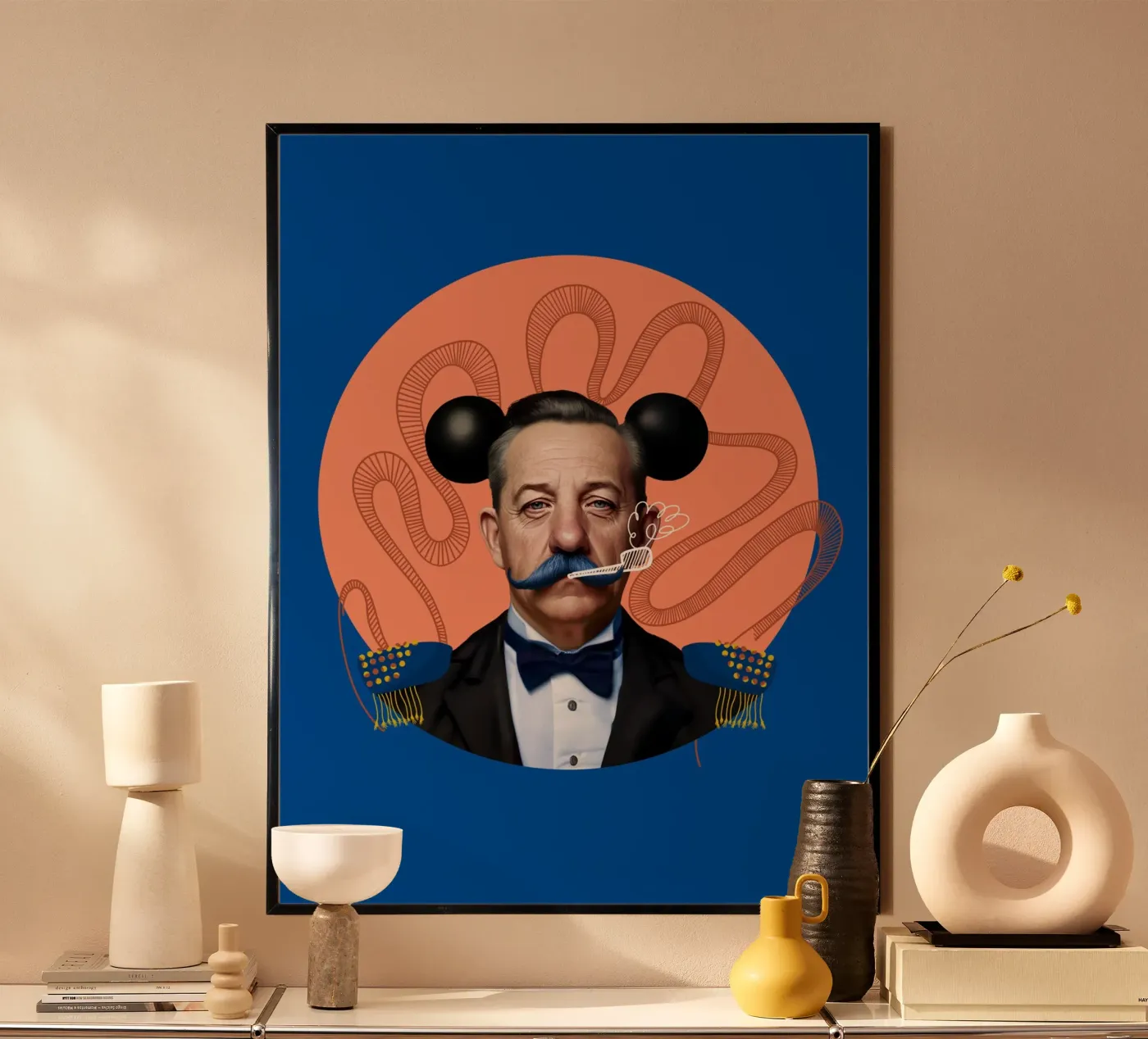 Karl Mouse poster da Tiffy Soso