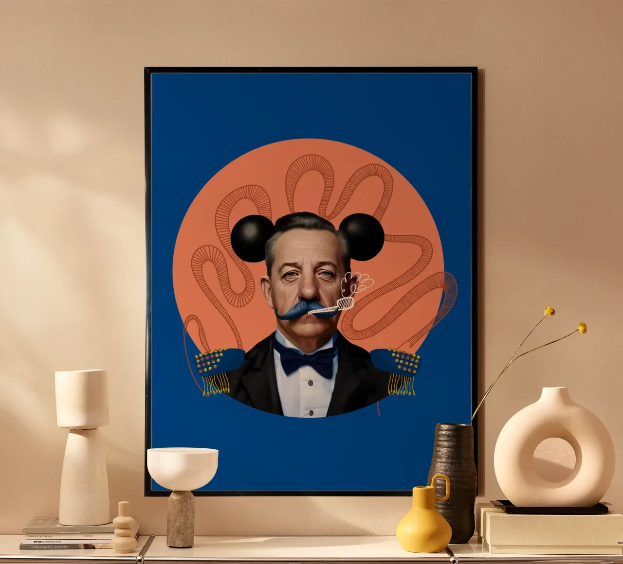 Karl Mouse poster da Tiffy Soso