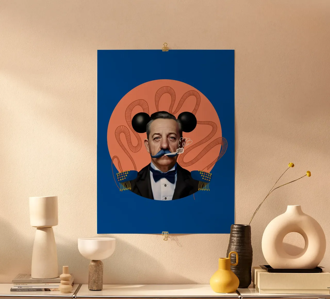 Karl Mouse poster da Tiffy Soso
