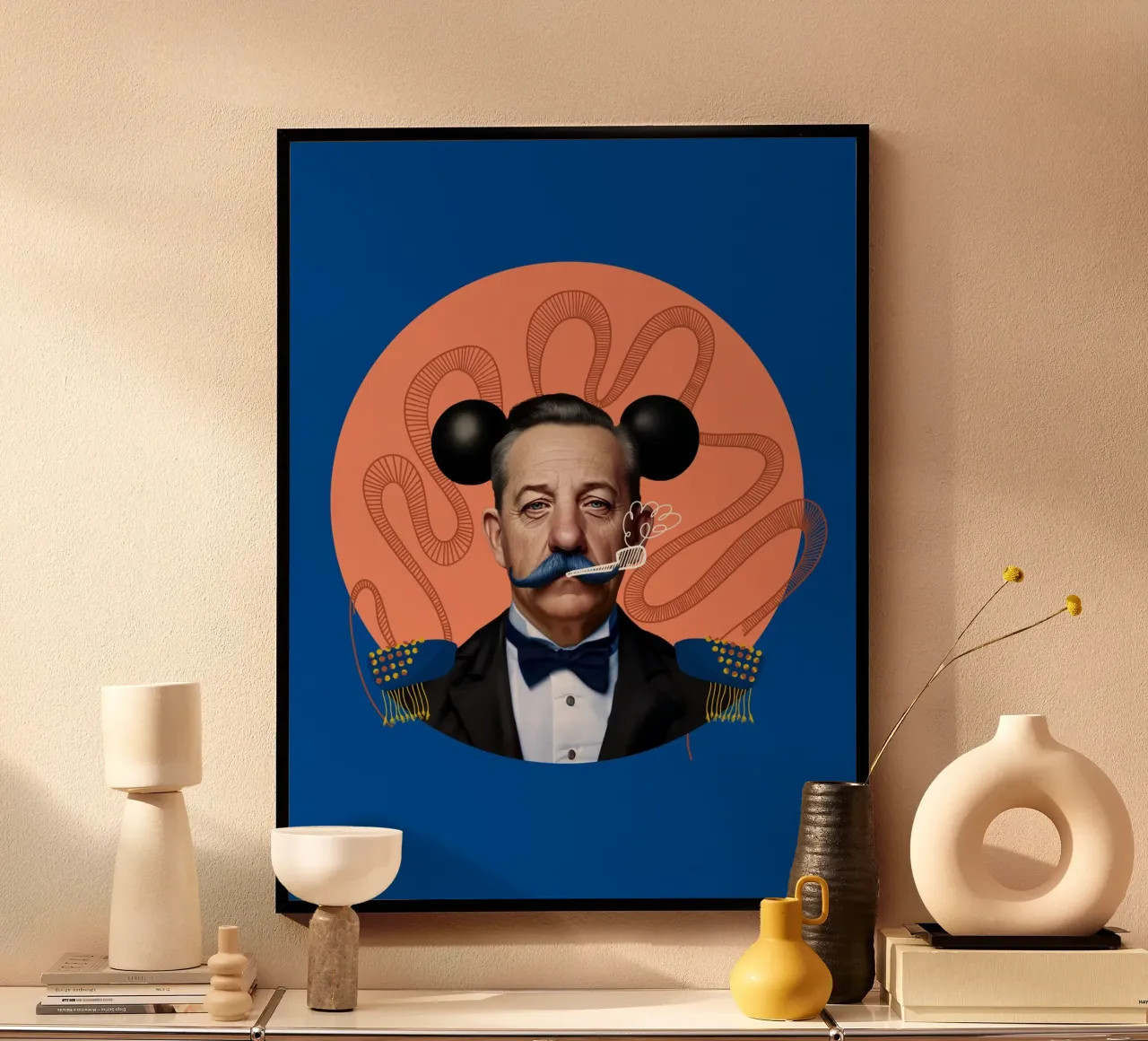 Karl Mouse poster da Tiffy Soso