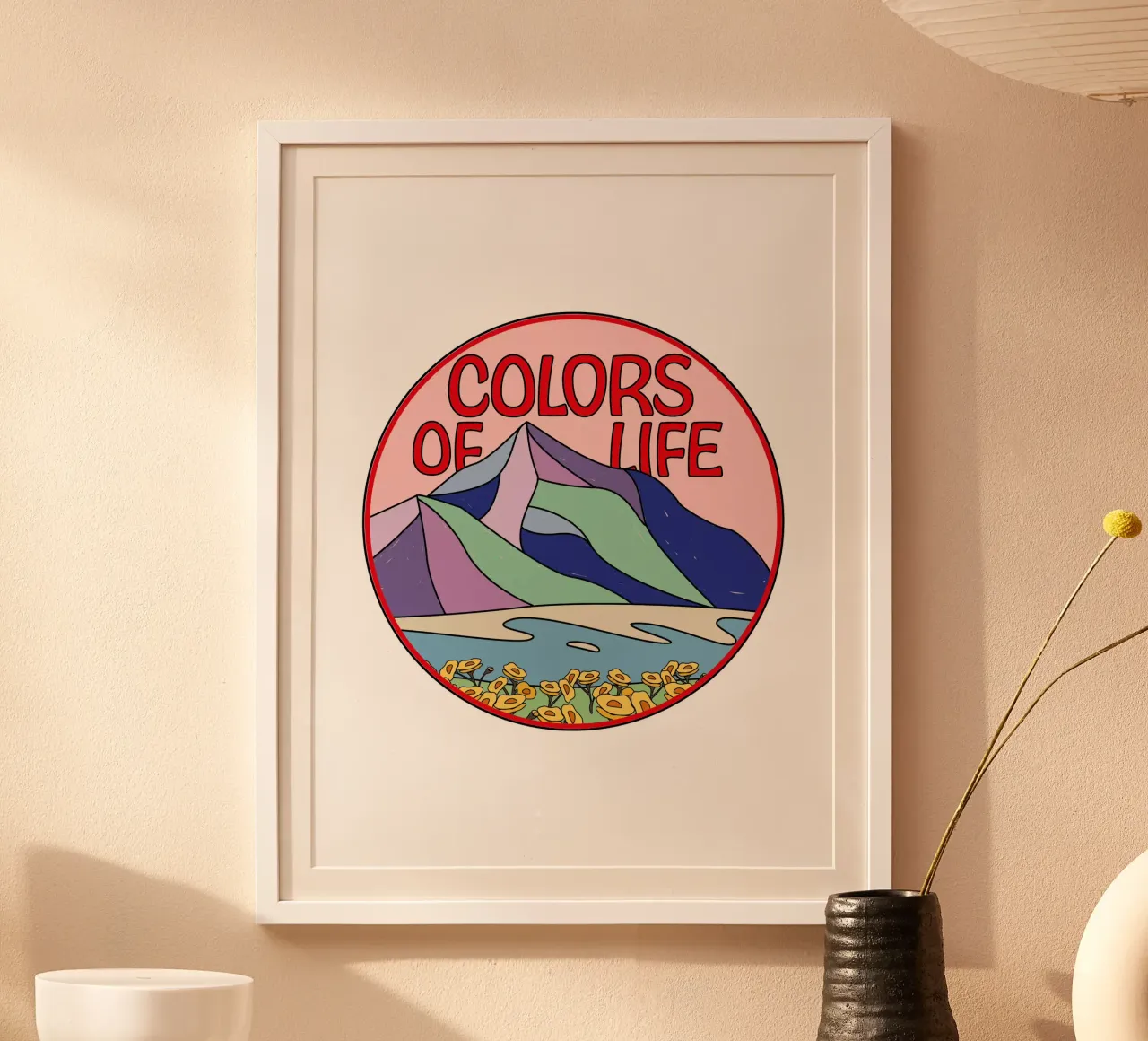 Colors of life poster by beanieontheroad