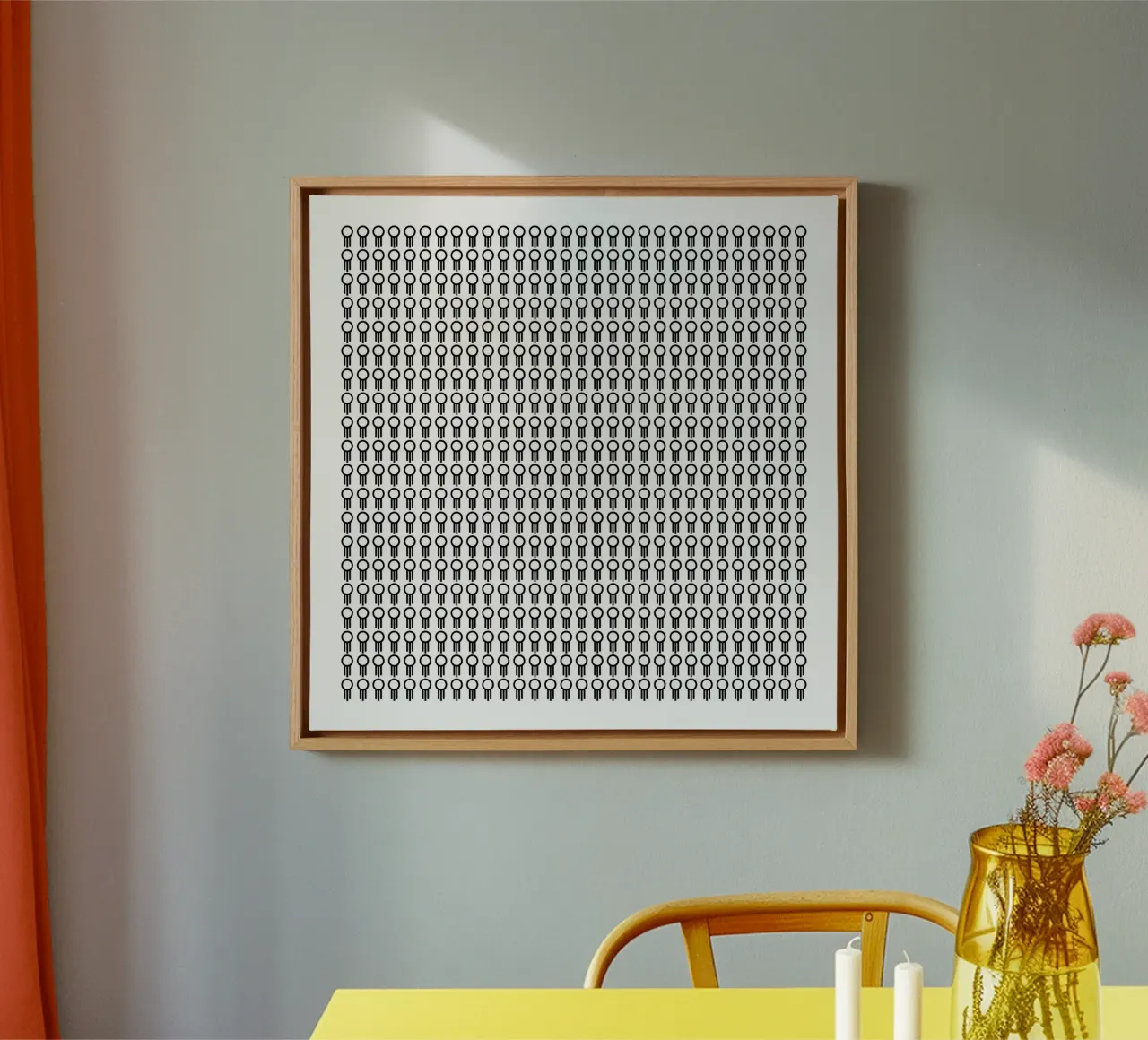 TWO° canvas van GREYSCALE