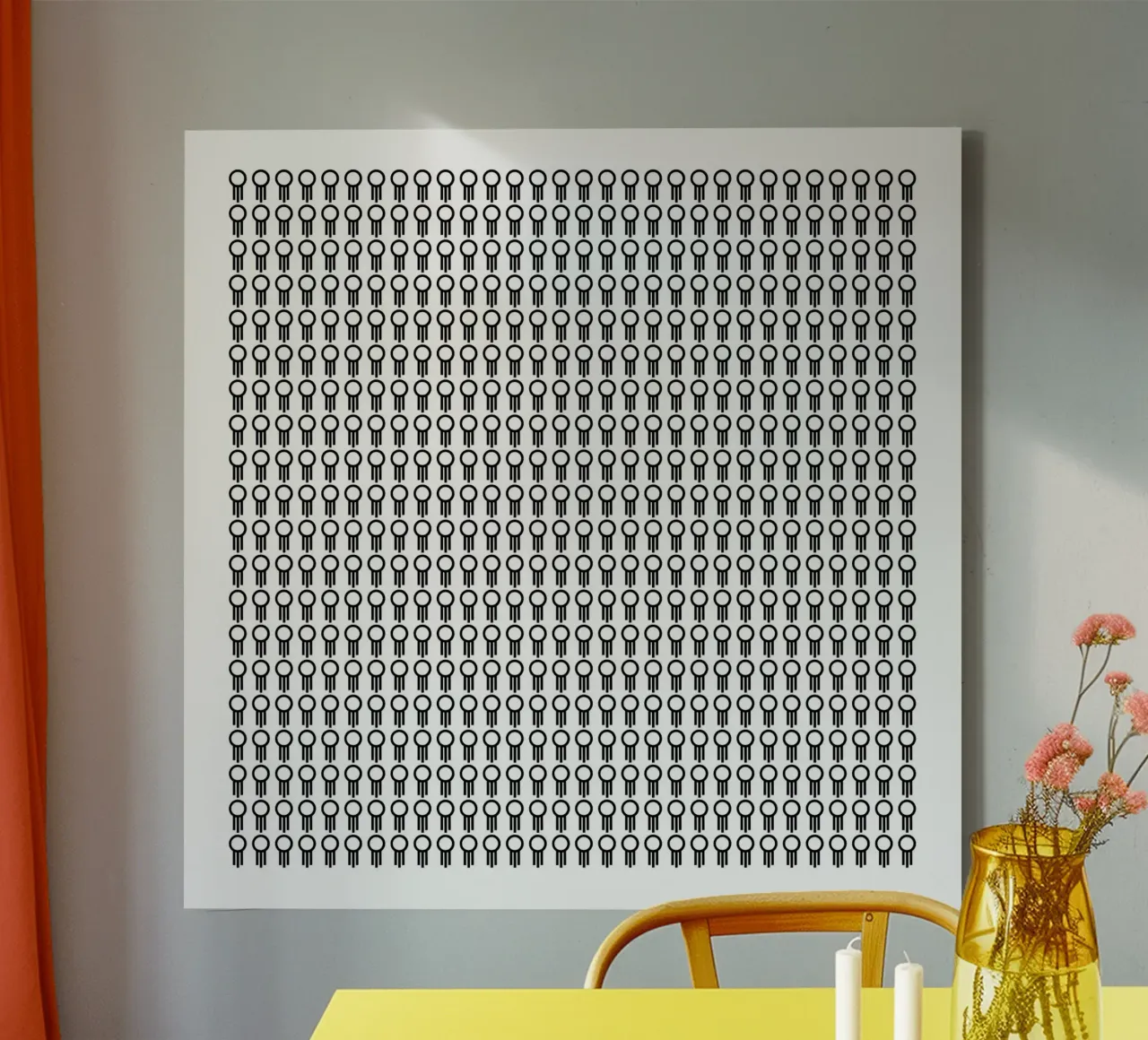 TWO° canvas van GREYSCALE