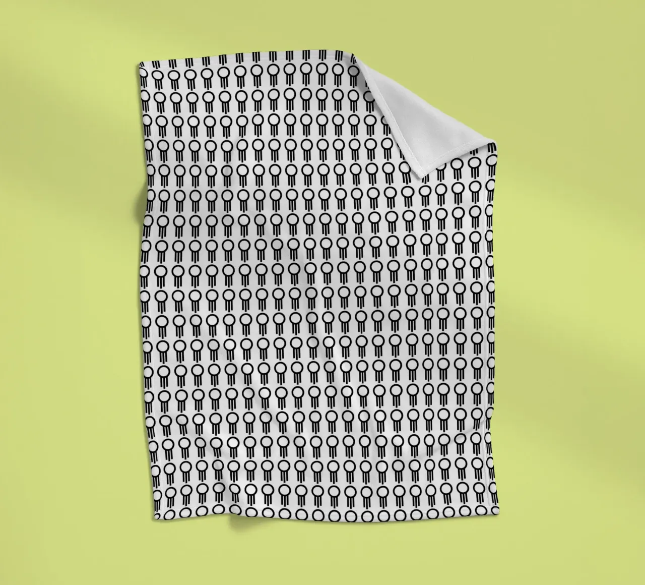 TWO° fleecedeken van GREYSCALE