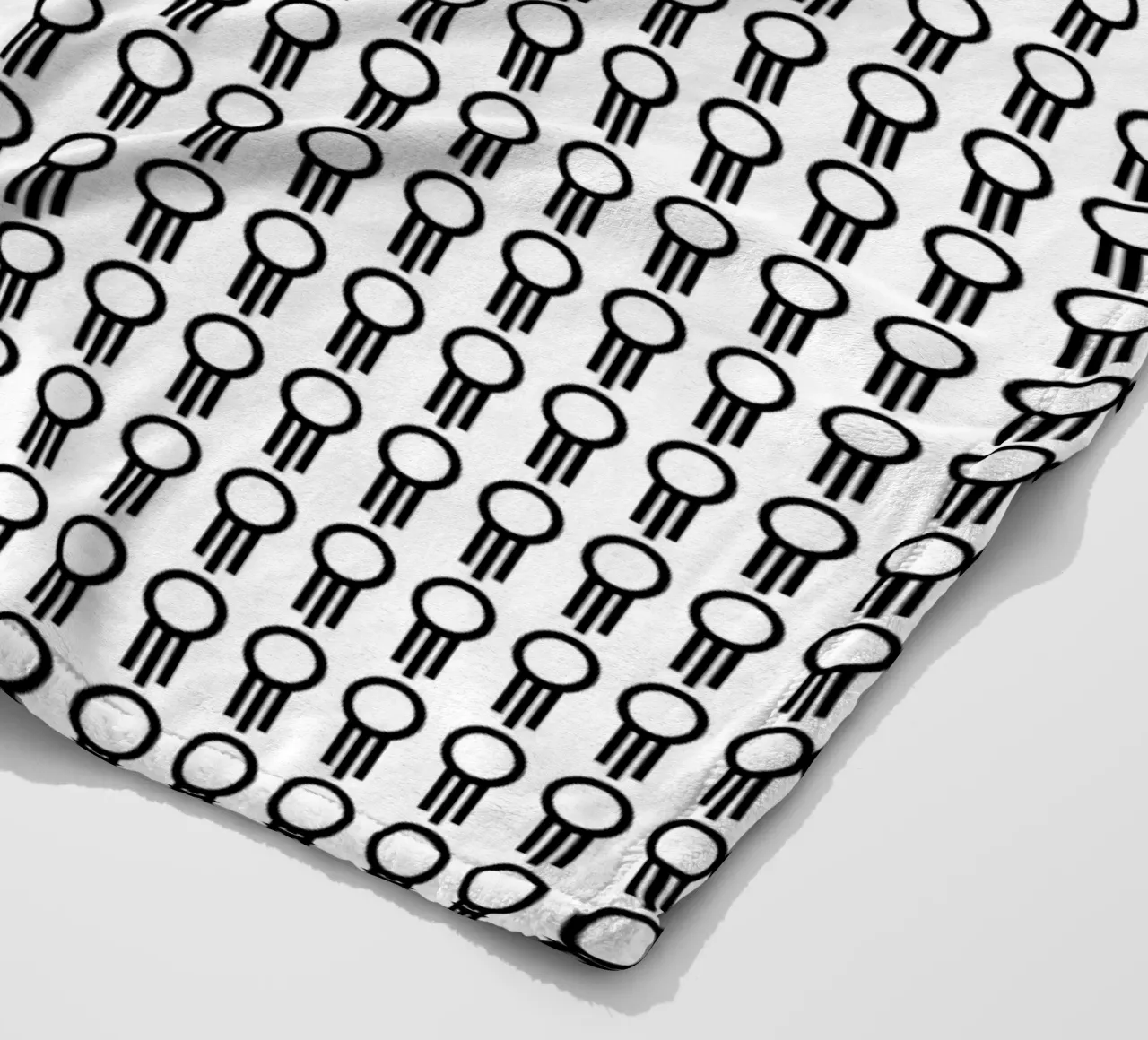 TWO° fleecedeken van GREYSCALE