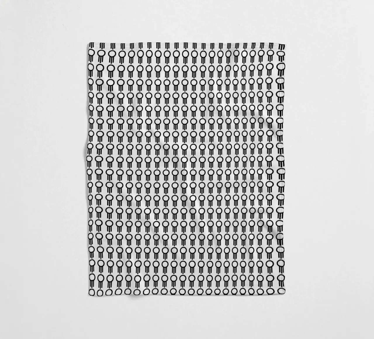 TWO° fleecedeken van GREYSCALE