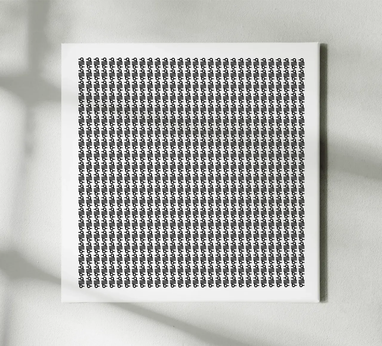 THREE° canvas van GREYSCALE