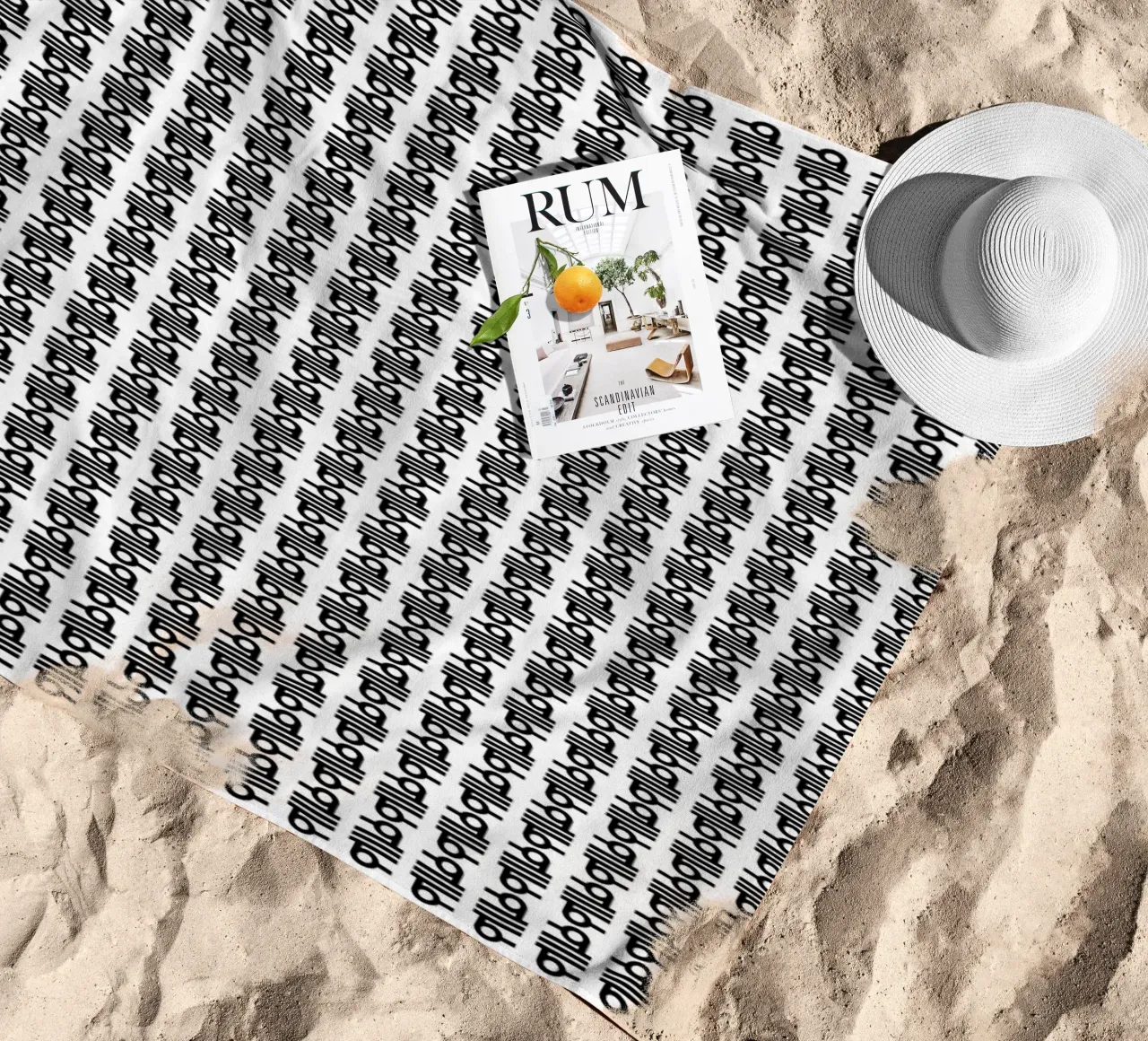 THREE° strandhanddoek van GREYSCALE