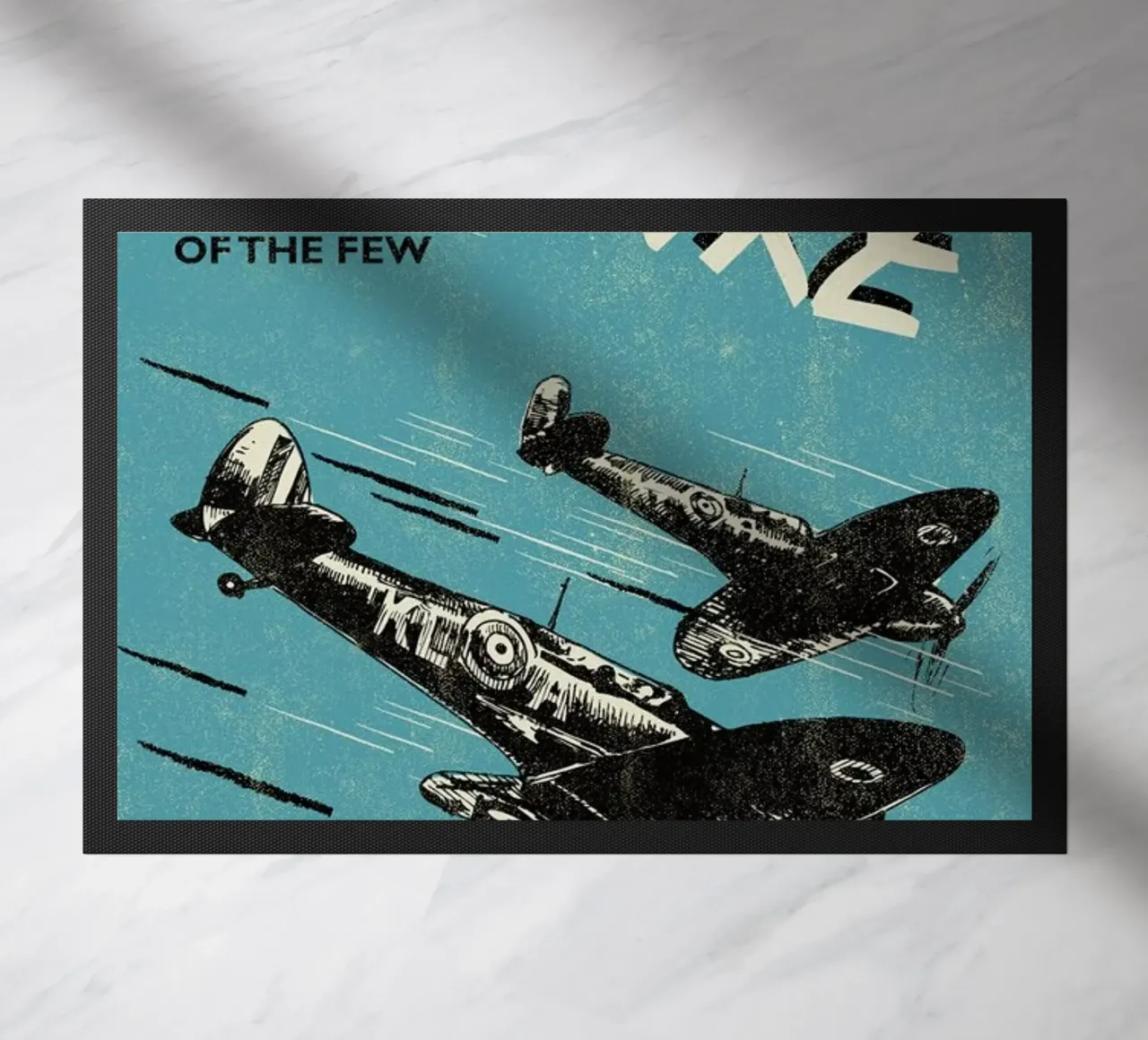 Spitfire doormat by Rocket68