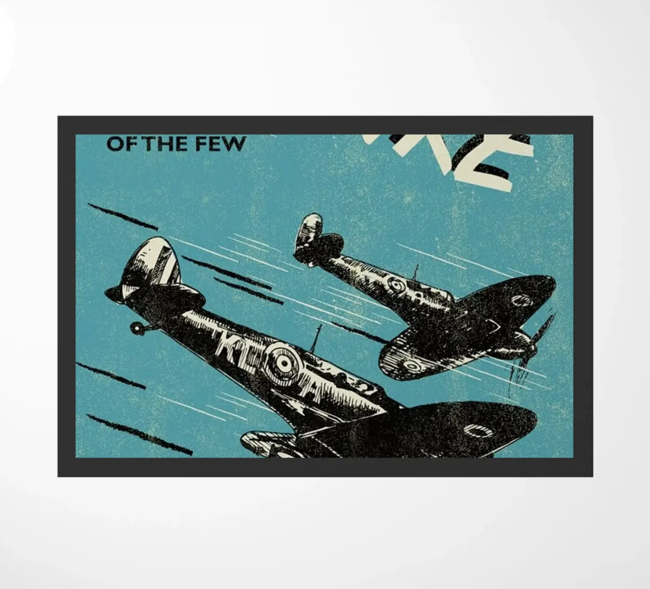 Spitfire doormat by Rocket68