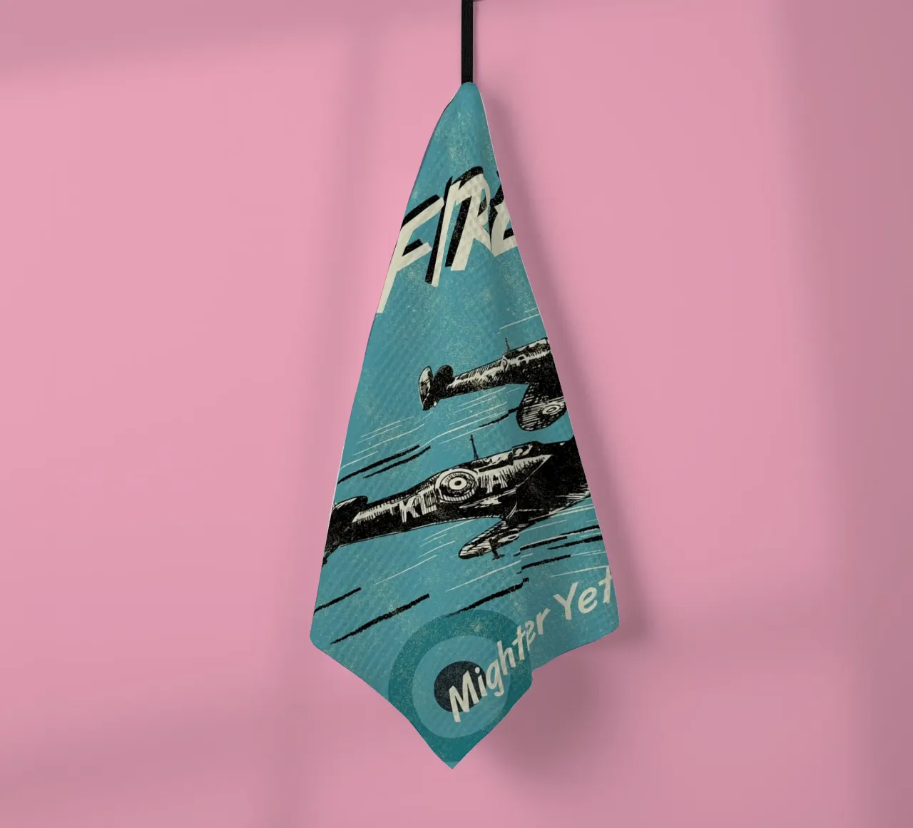 Spitfire Geschirrtuch von Rocket68