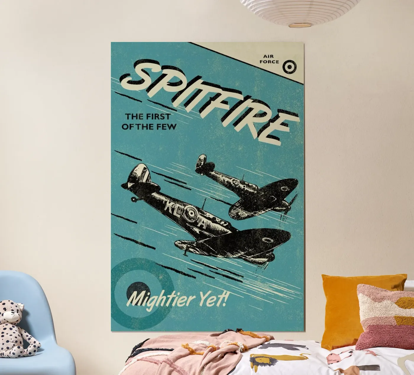 Spitfire Poster von Rocket68