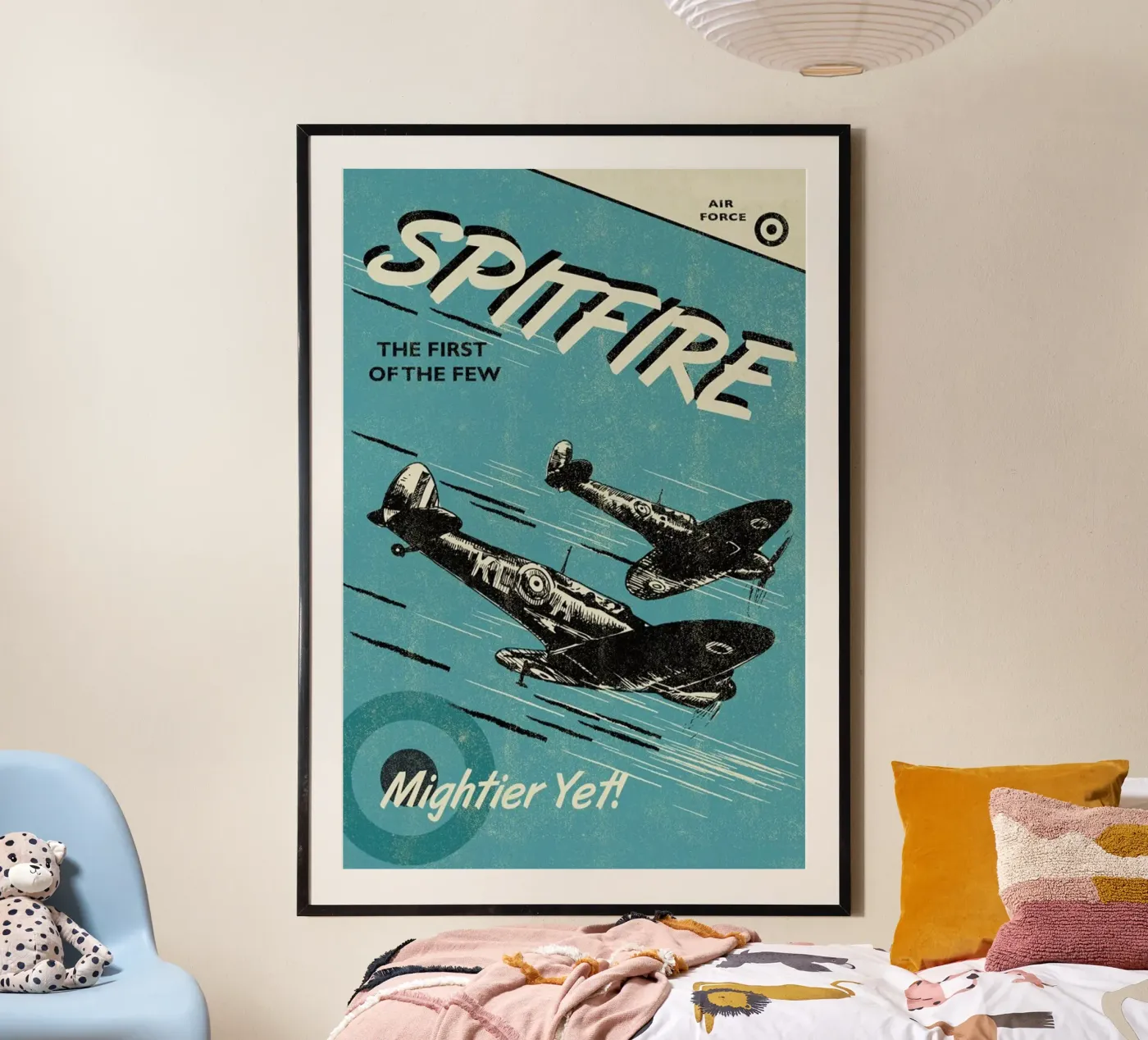Spitfire Poster von Rocket68