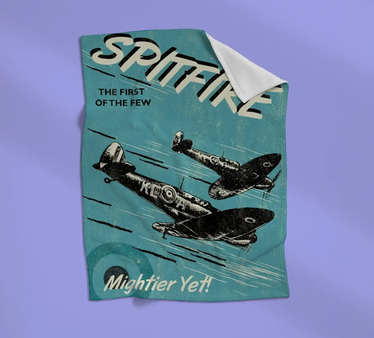 Spitfire Fleecedecke von Rocket68