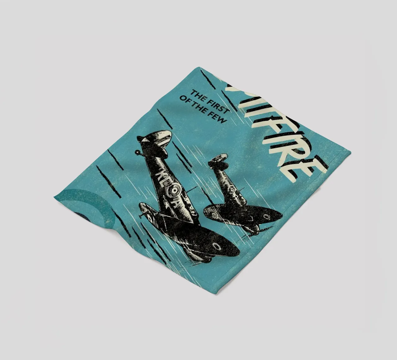 Spitfire Fleecedecke von Rocket68