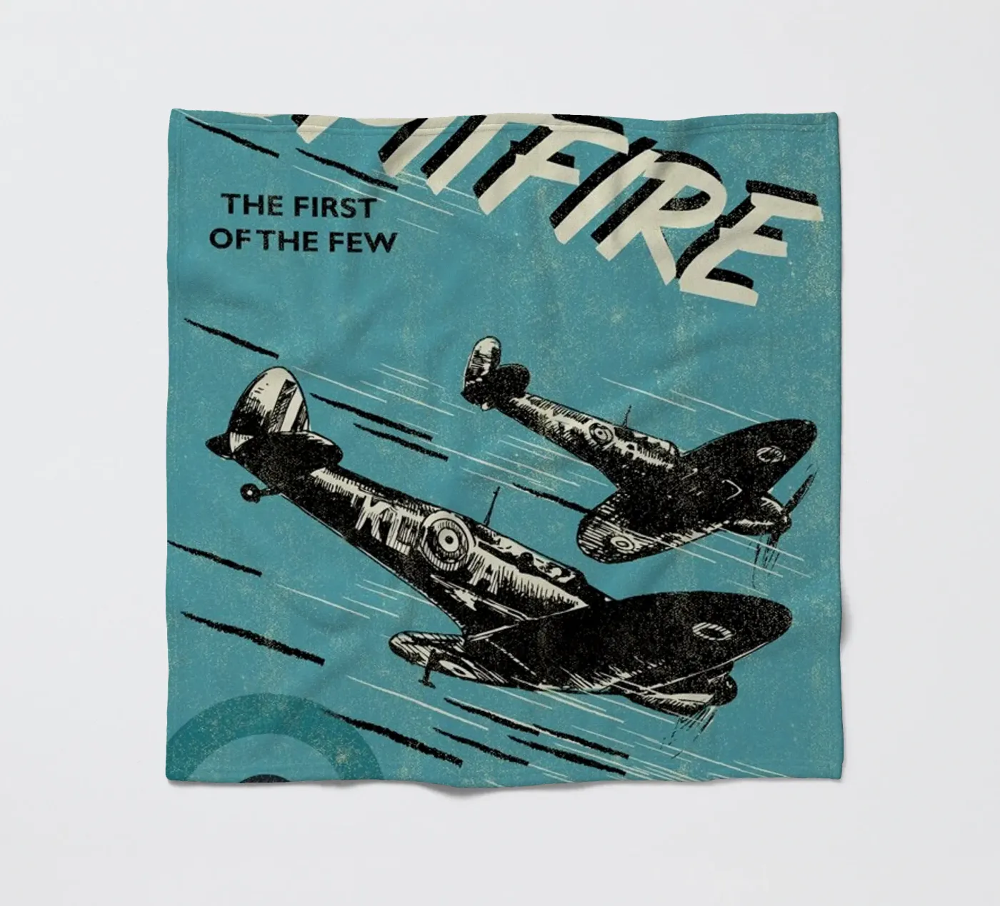 Spitfire Fleecedecke von Rocket68