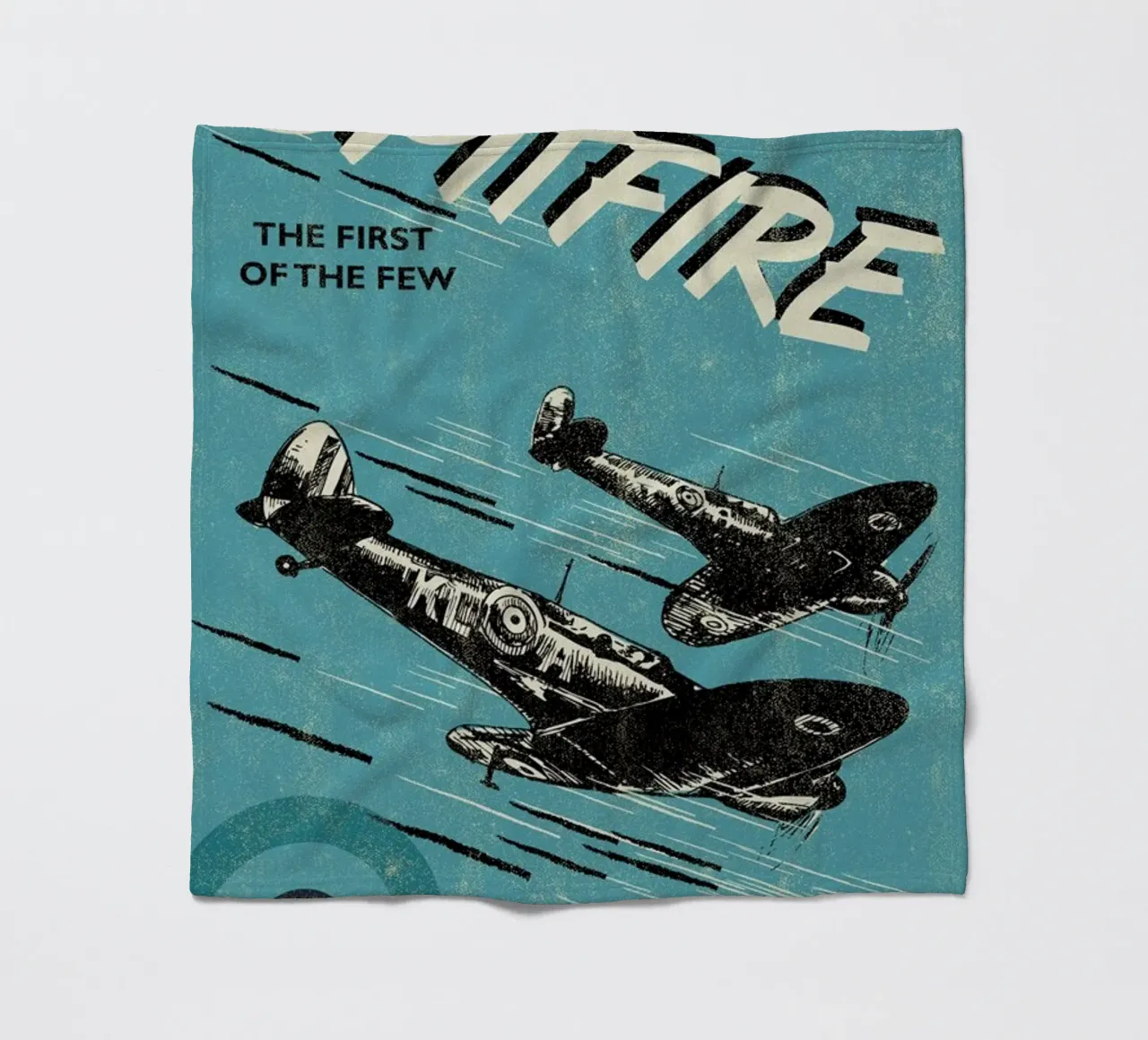 Spitfire Fleecedecke von Rocket68