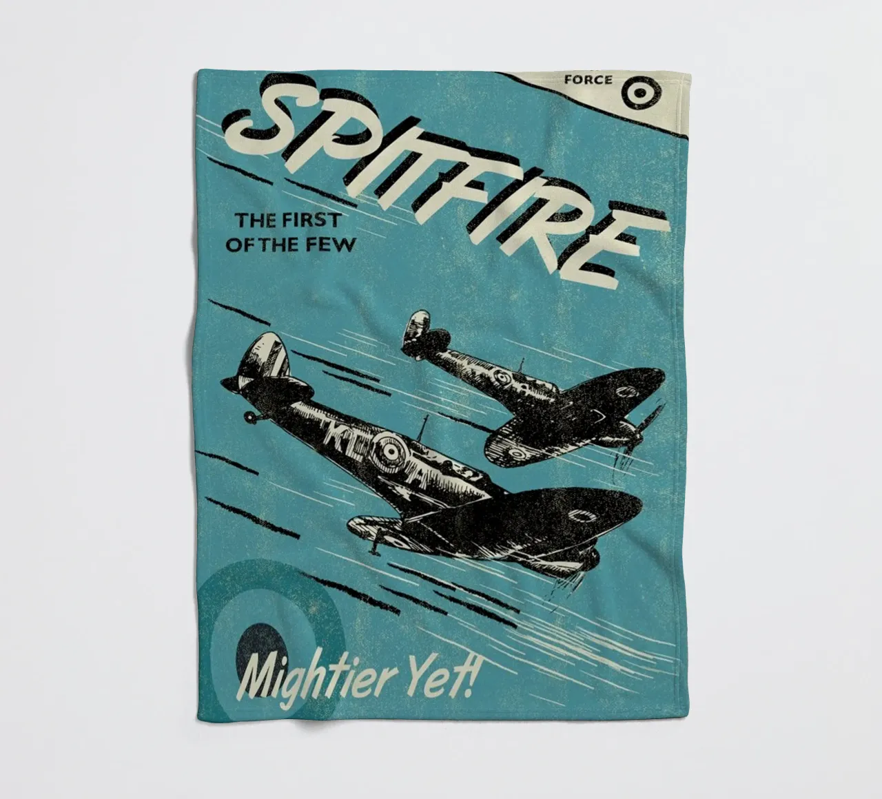 Spitfire Fleecedecke von Rocket68