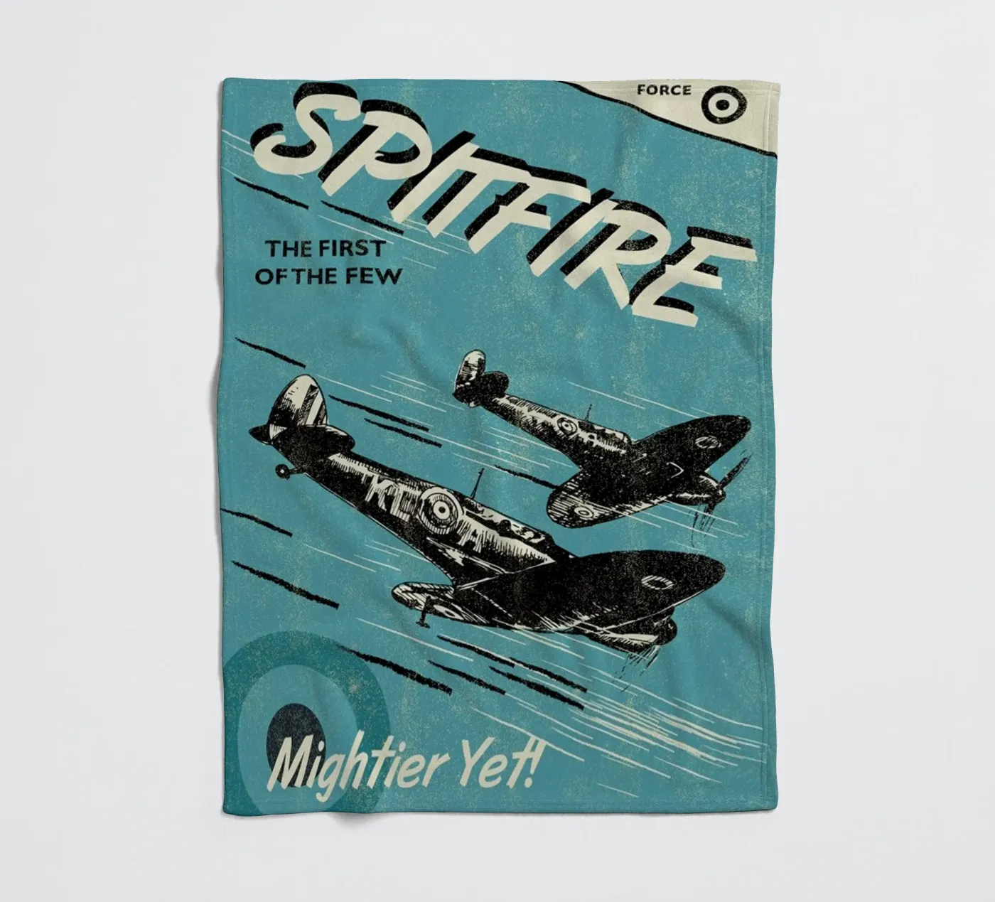 Spitfire Fleecedecke von Rocket68