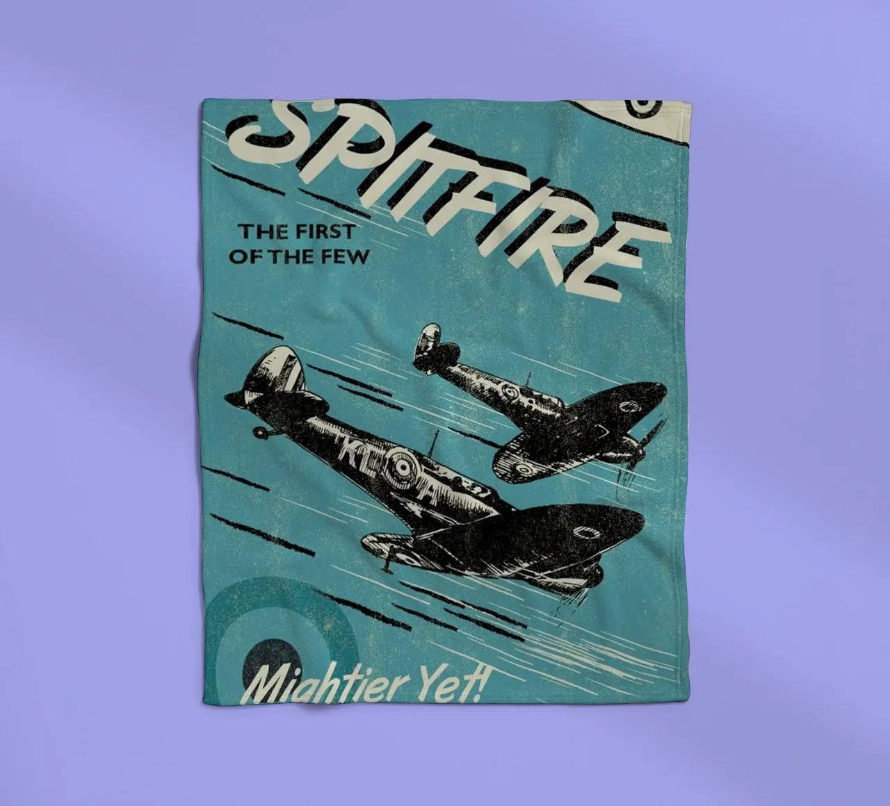 Spitfire Fleecedecke von Rocket68