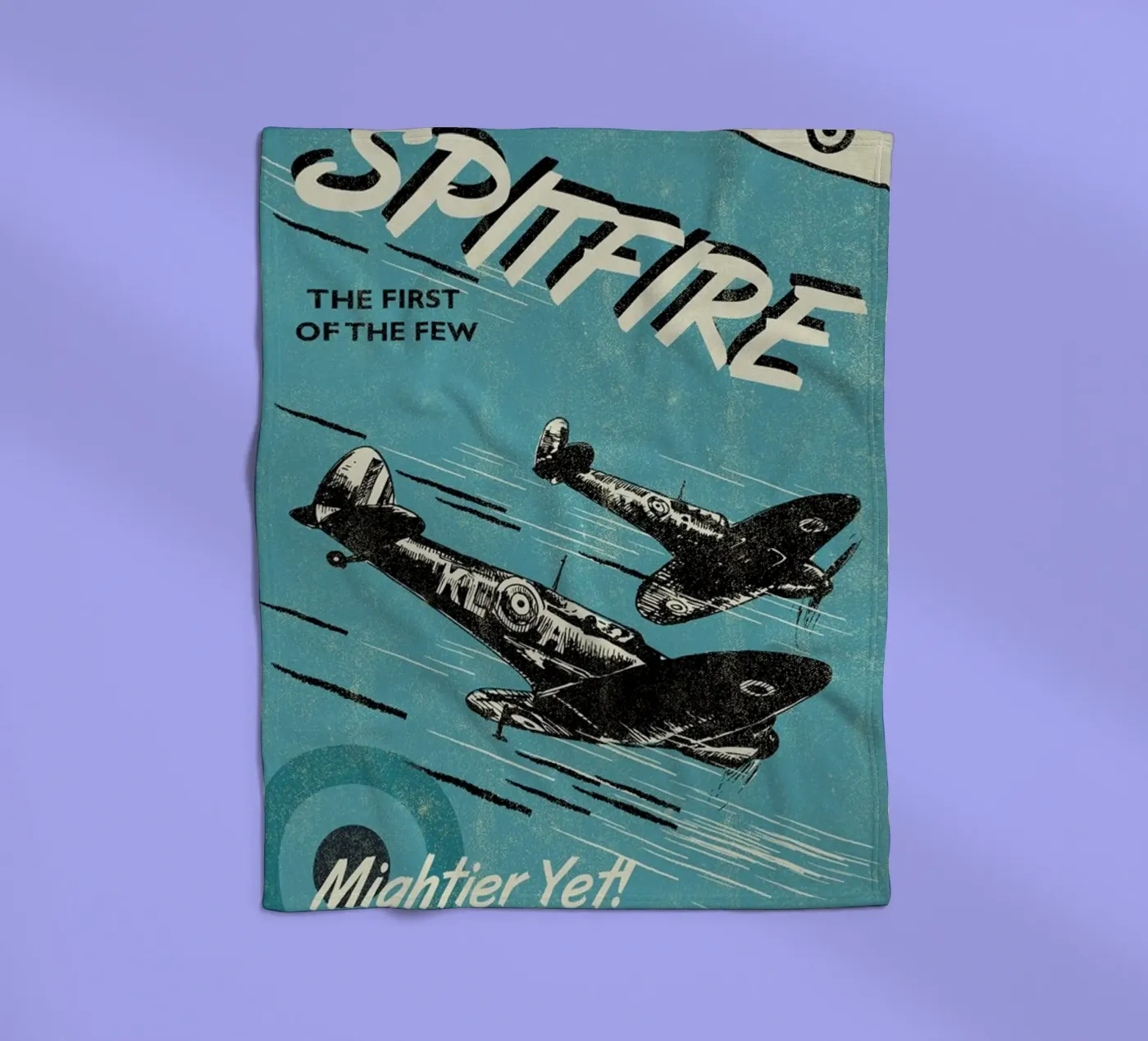 Spitfire Fleecedecke von Rocket68