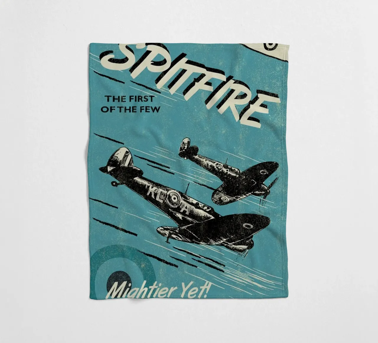 Spitfire Fleecedecke von Rocket68