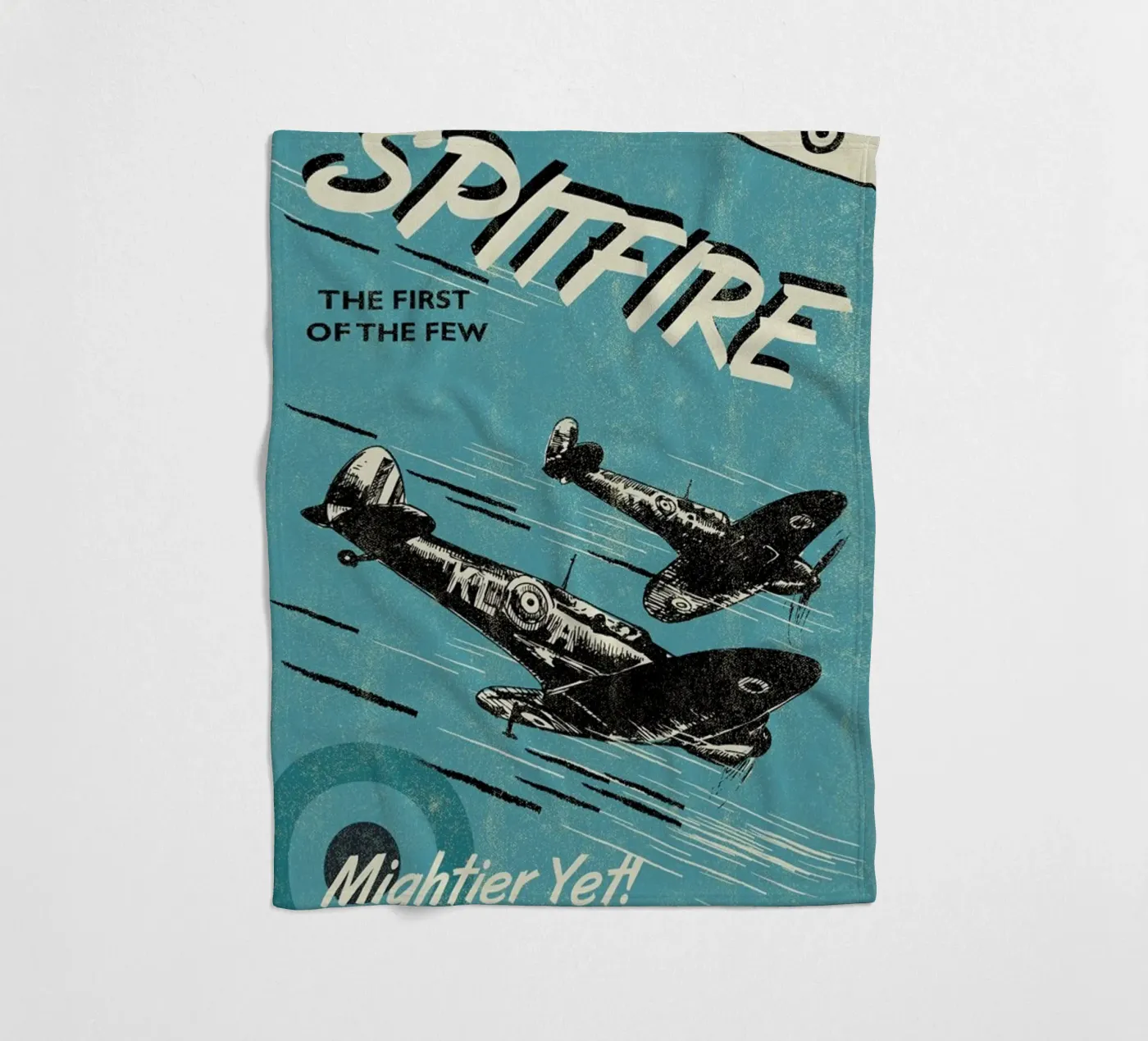 Spitfire Fleecedecke von Rocket68