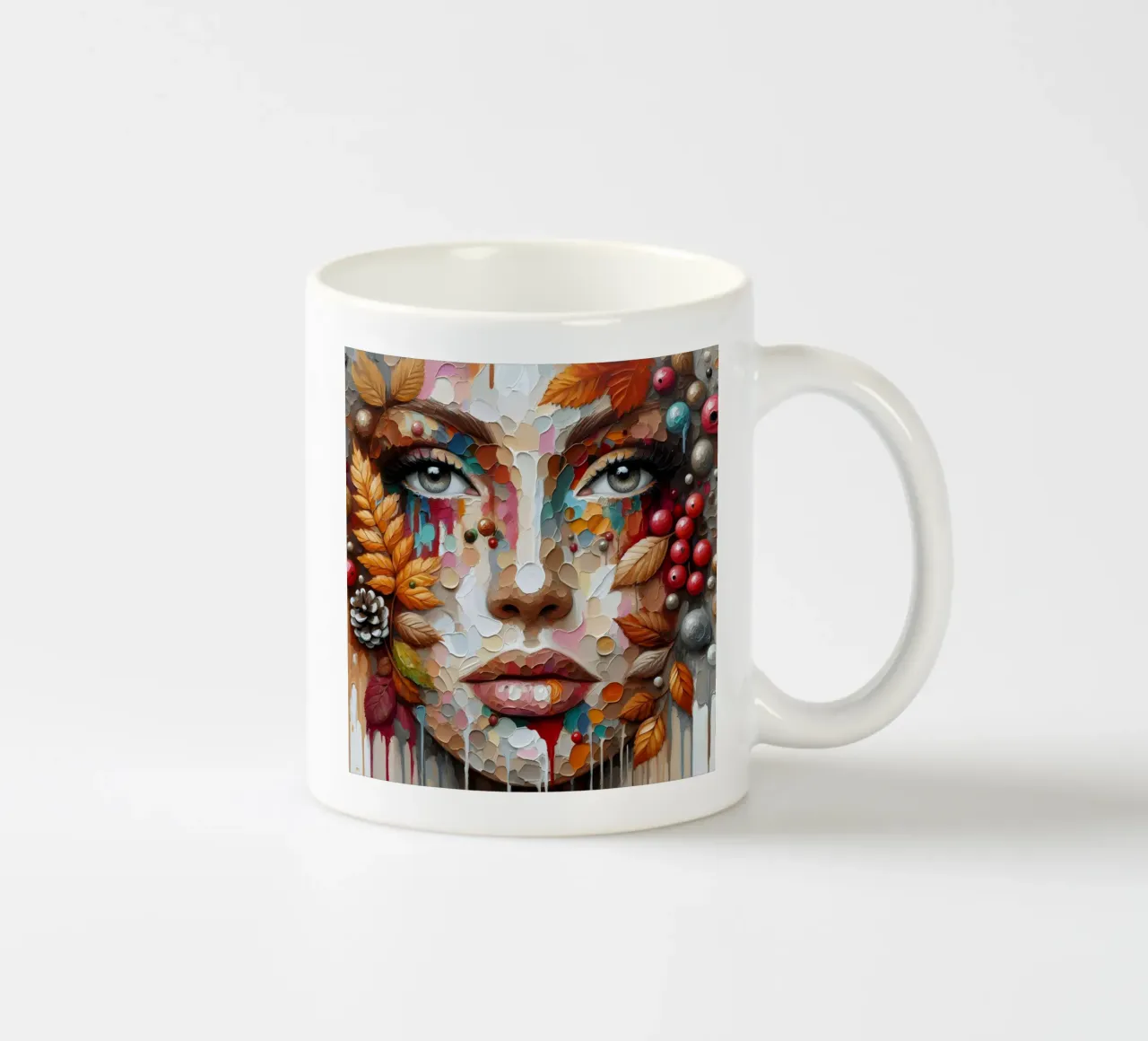 SOTTOBOSCO FORESTALE tazza in ceramica da ARTOMATIC