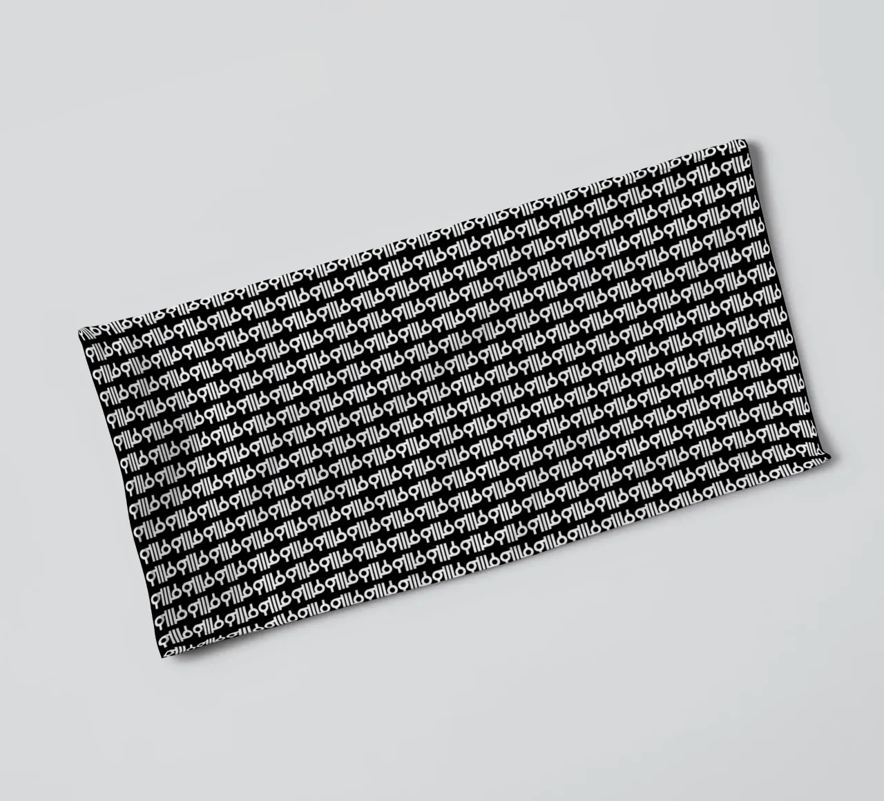 THREE°° badhanddoek van GREYSCALE