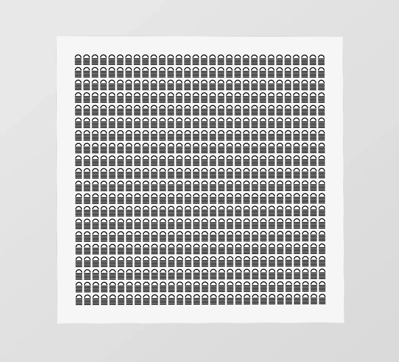 FIVE° fotobehang van GREYSCALE