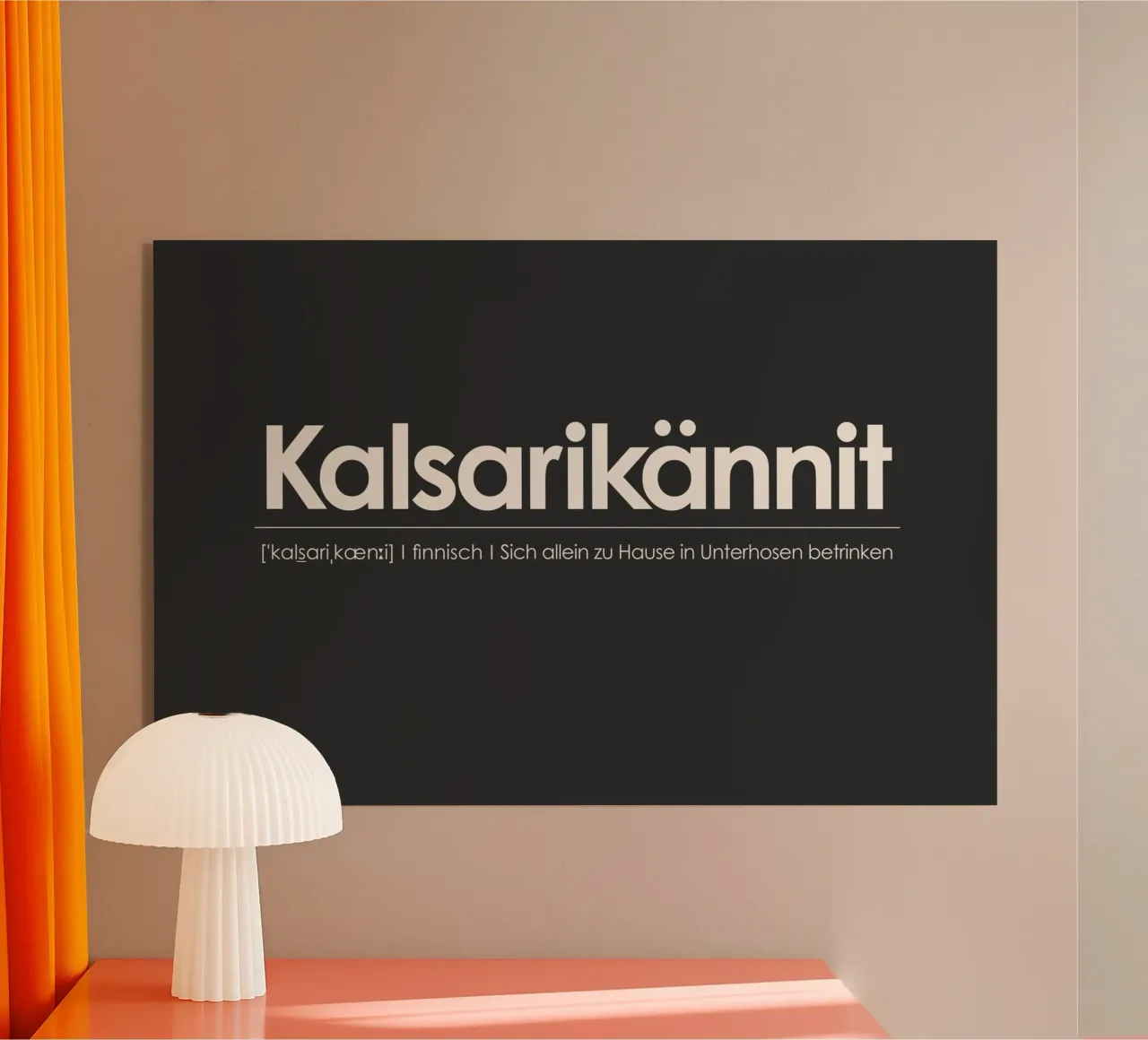 kalsarikännit plexiglass da Kavanga