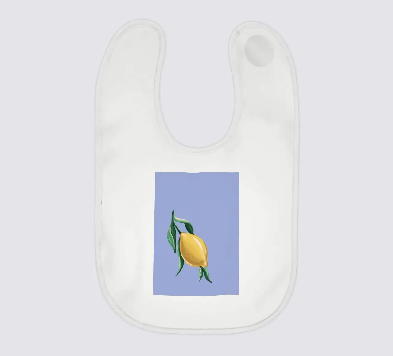 lemon baby bib by sketch_visual_studio
