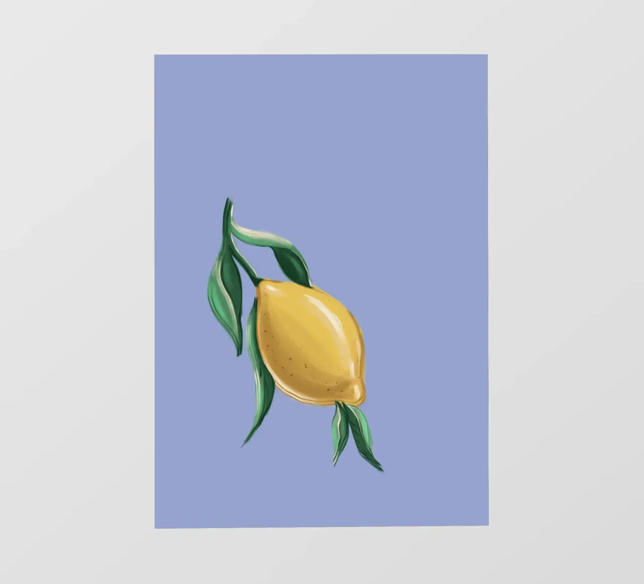 lemon fotobehang van sketch_visual_studio