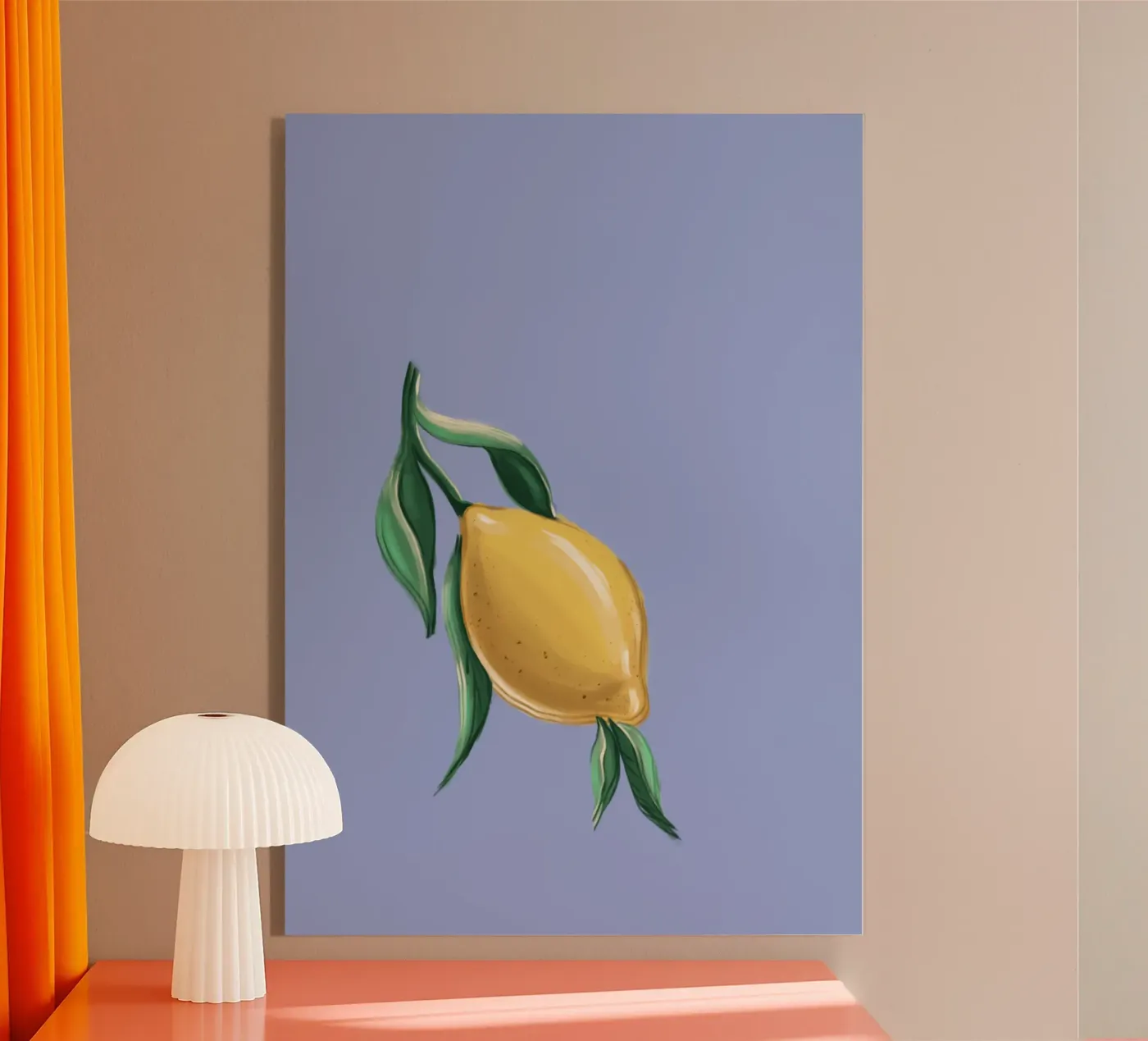 lemon Acryl-Glas von by elle arts moments