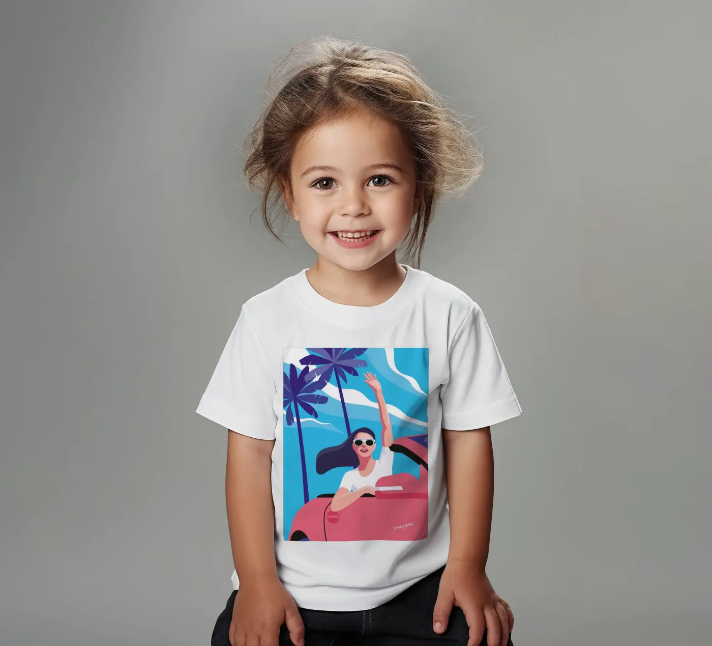 Andiamo! t-shirt bambini da Tamsen Design