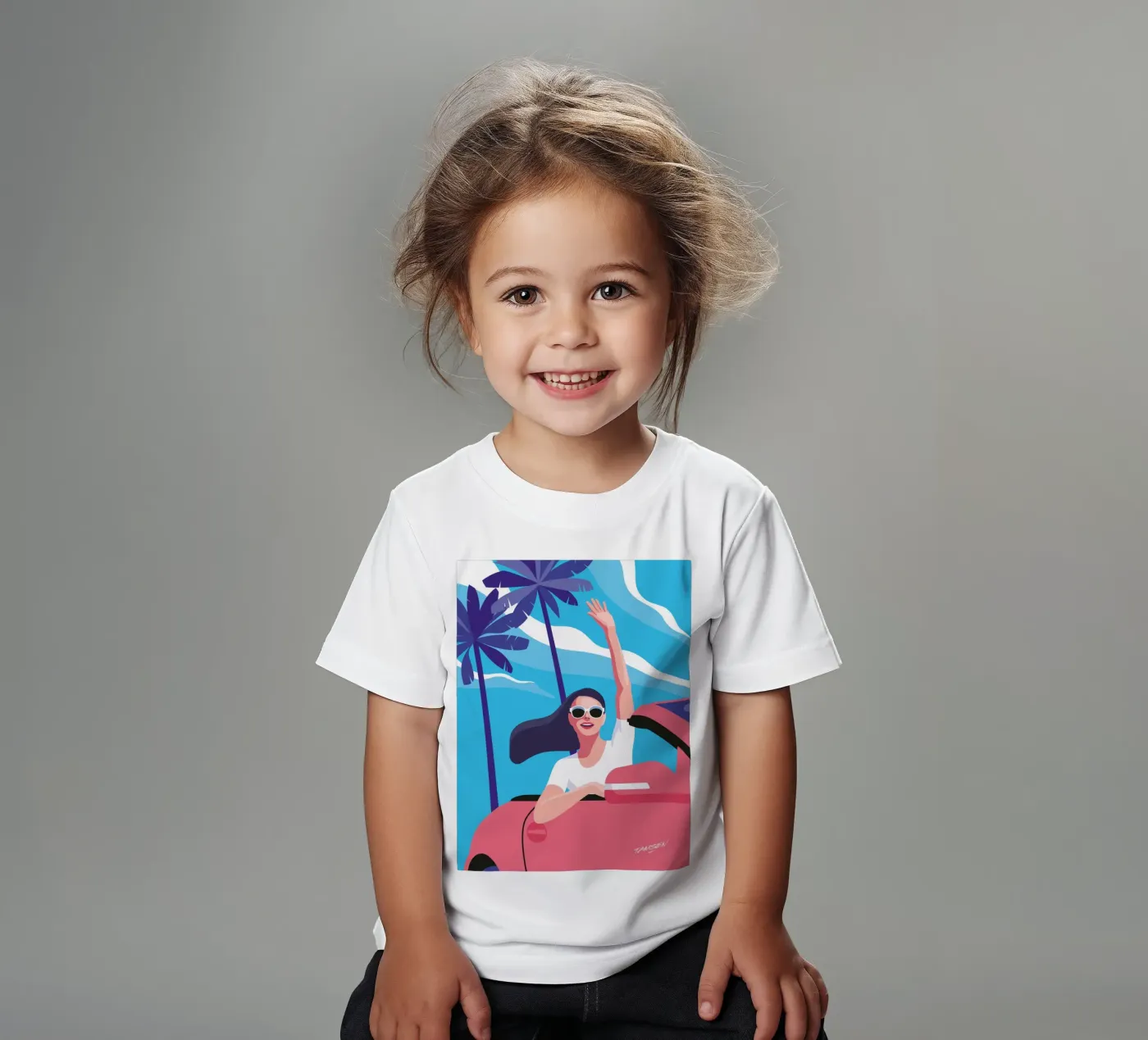 Andiamo! t-shirt bambini da Tamsen Design