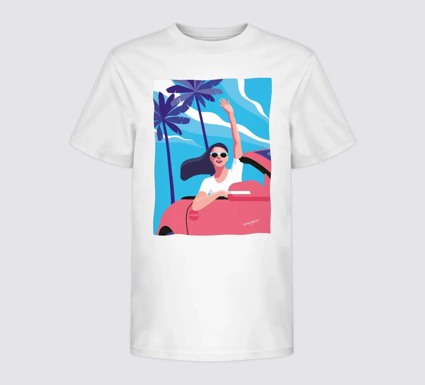 Andiamo! t-shirt bambini da Tamsen Design