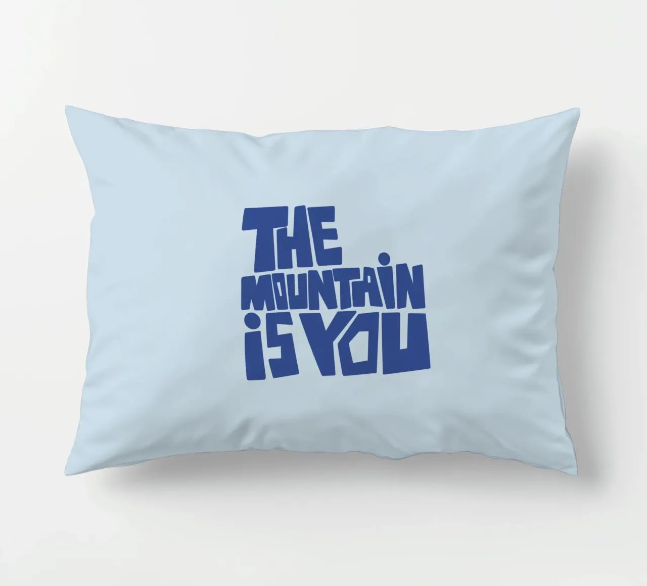 The mountain is you cuscino da beanieontheroad