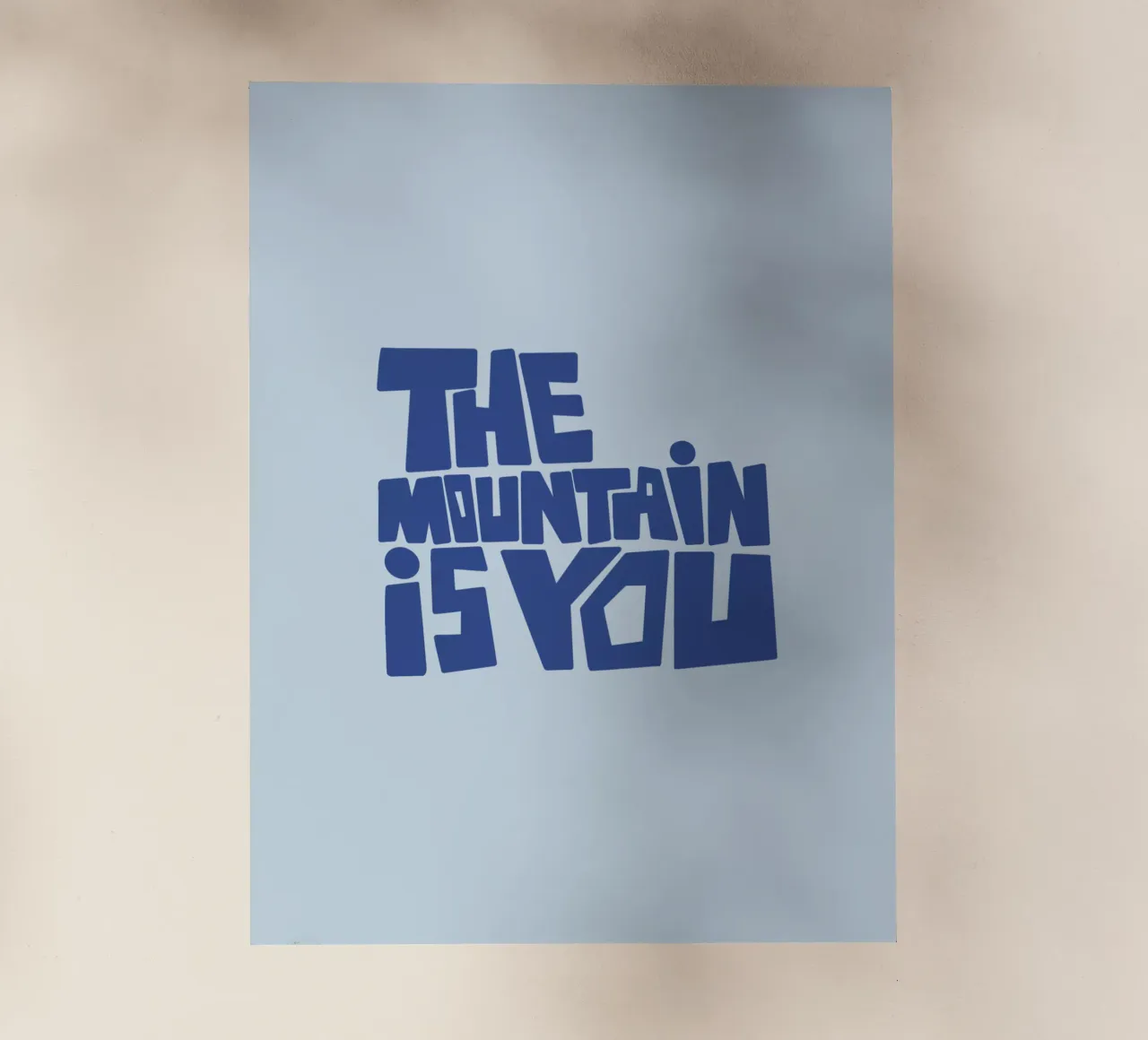 The mountain is you pellicola backlit da beanieontheroad