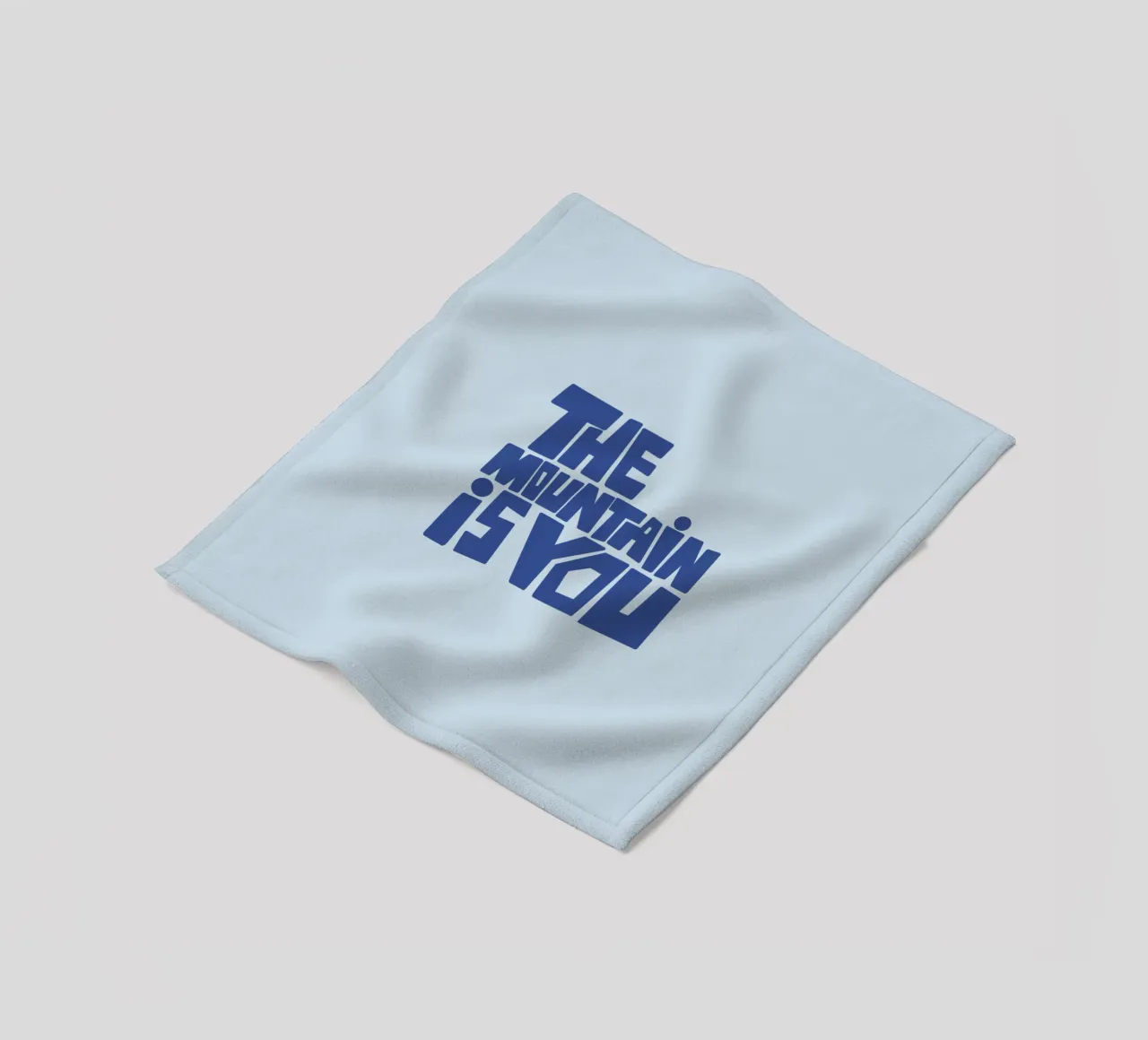 The mountain is you coperta in pile da beanieontheroad