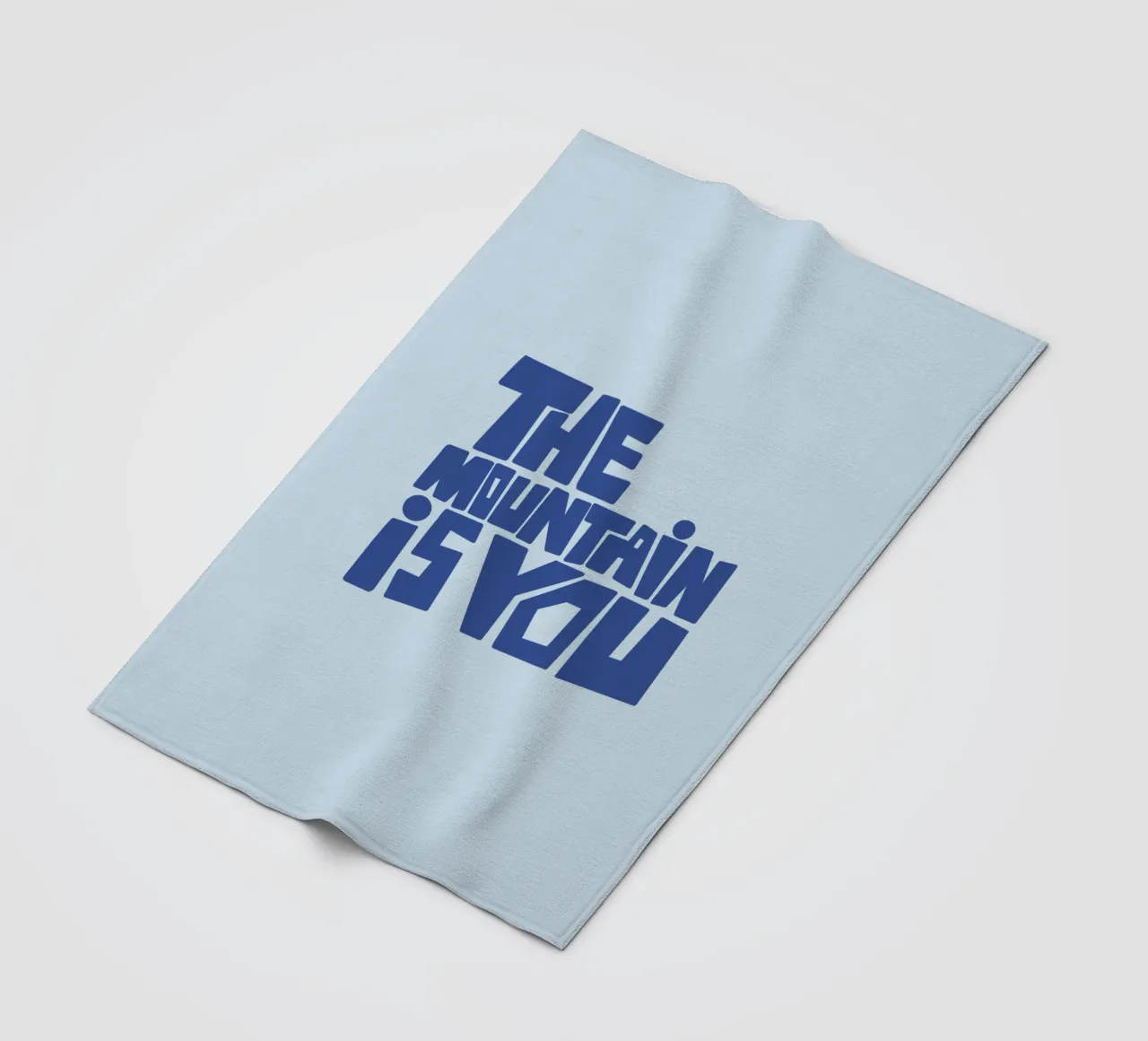 The mountain is you coperta in pile da beanieontheroad
