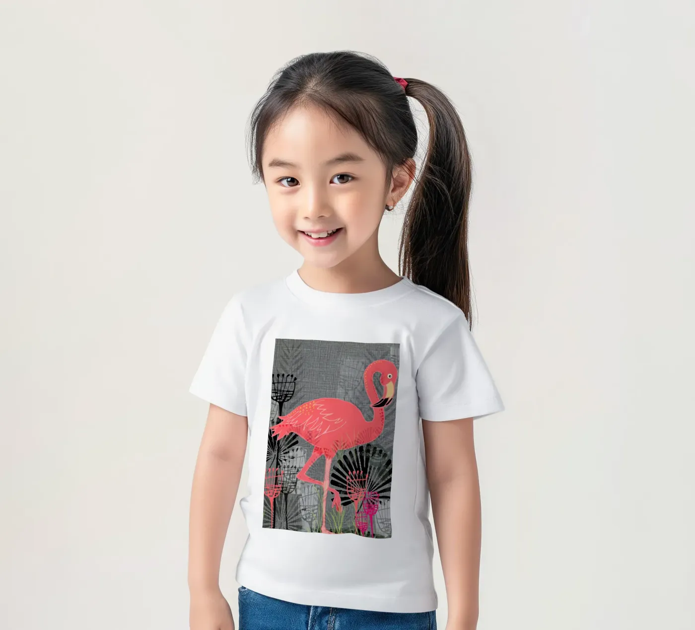 Flamingo t-shirt bambini da Rocket68